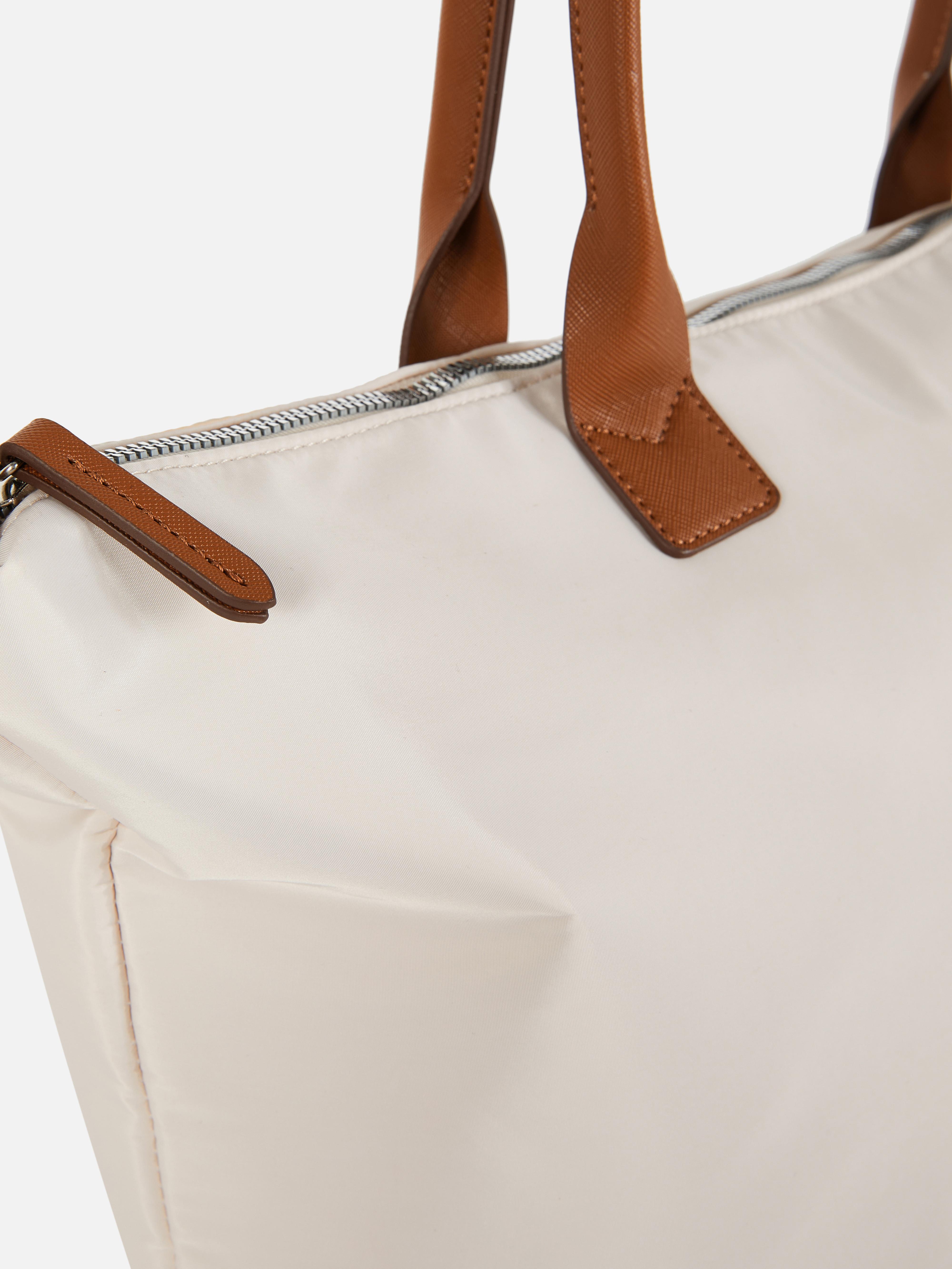Borsa shopper con doppio manico