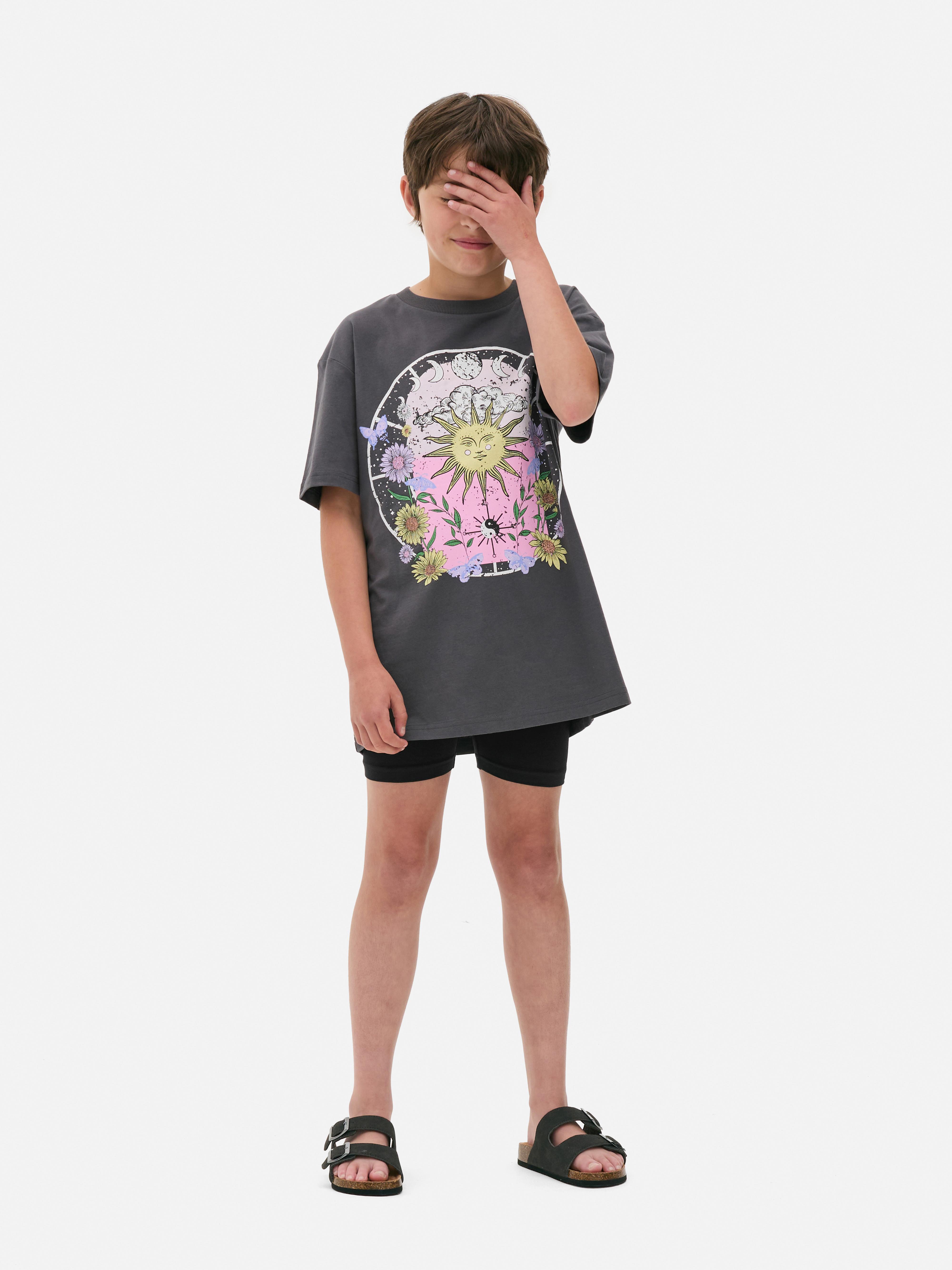 Oversized T-Shirt and Shorts Set