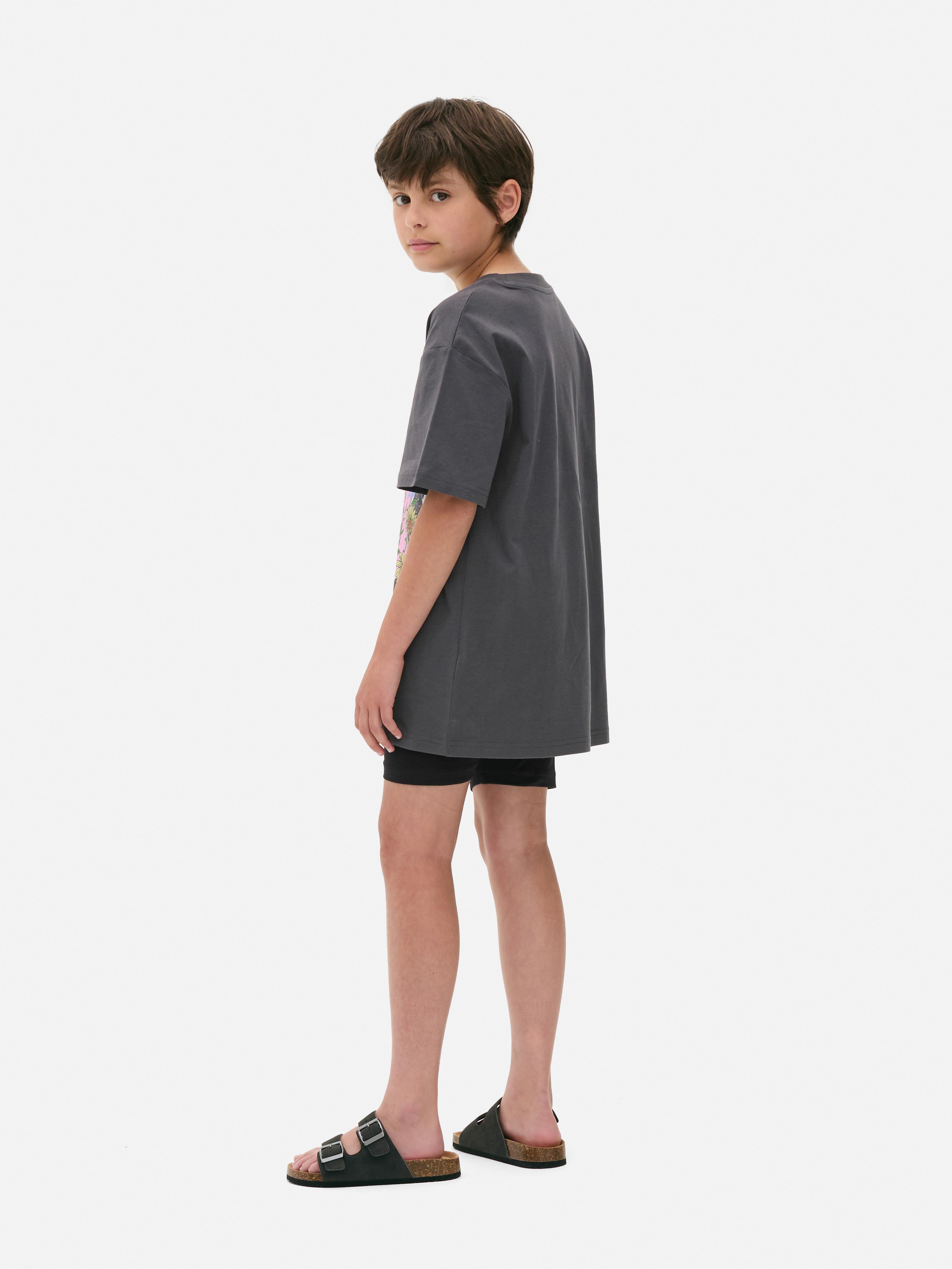 7-15yrs | Oversized T-Shirt and Shorts Set