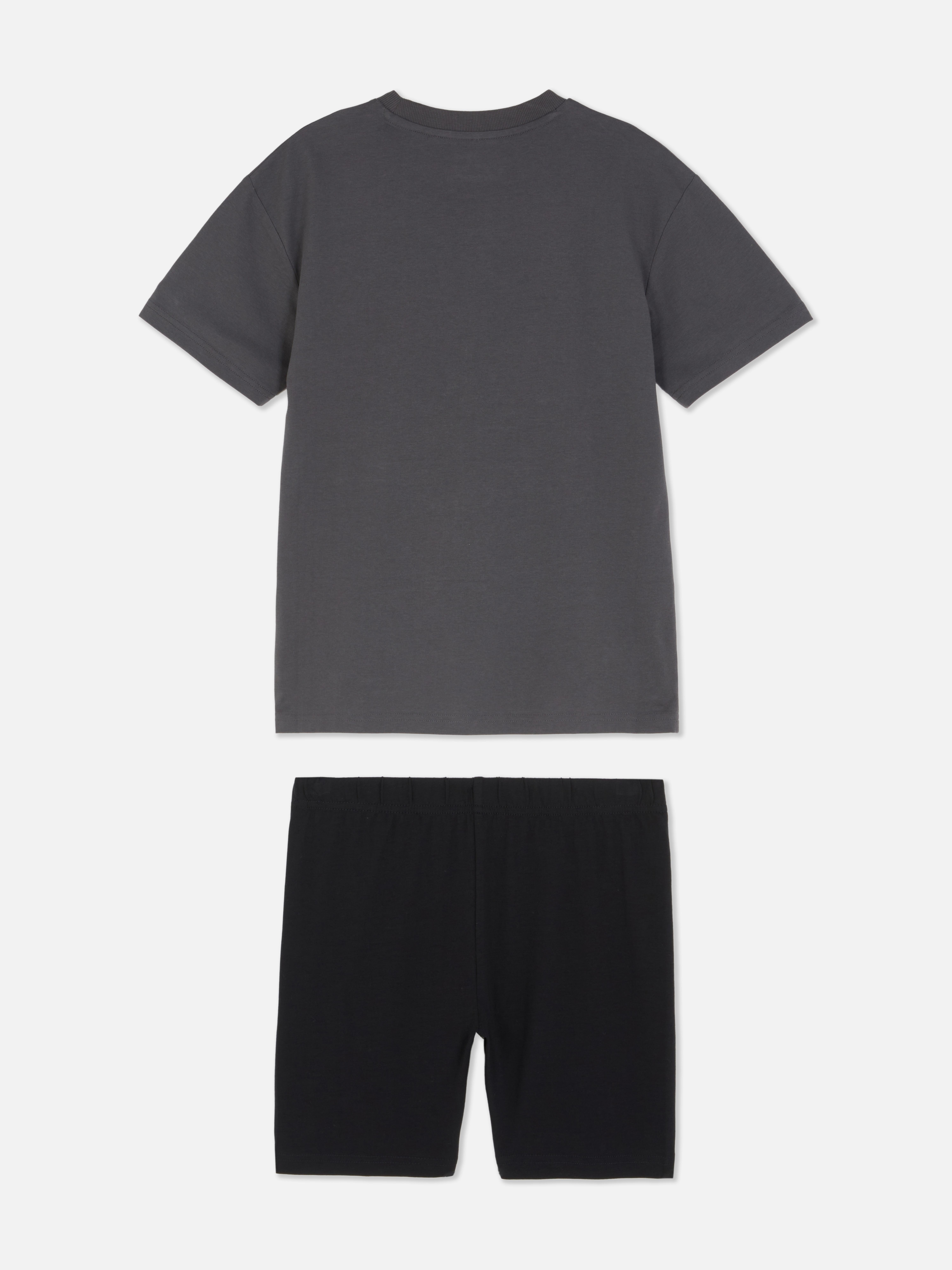 7-15yrs | Oversized T-Shirt and Shorts Set