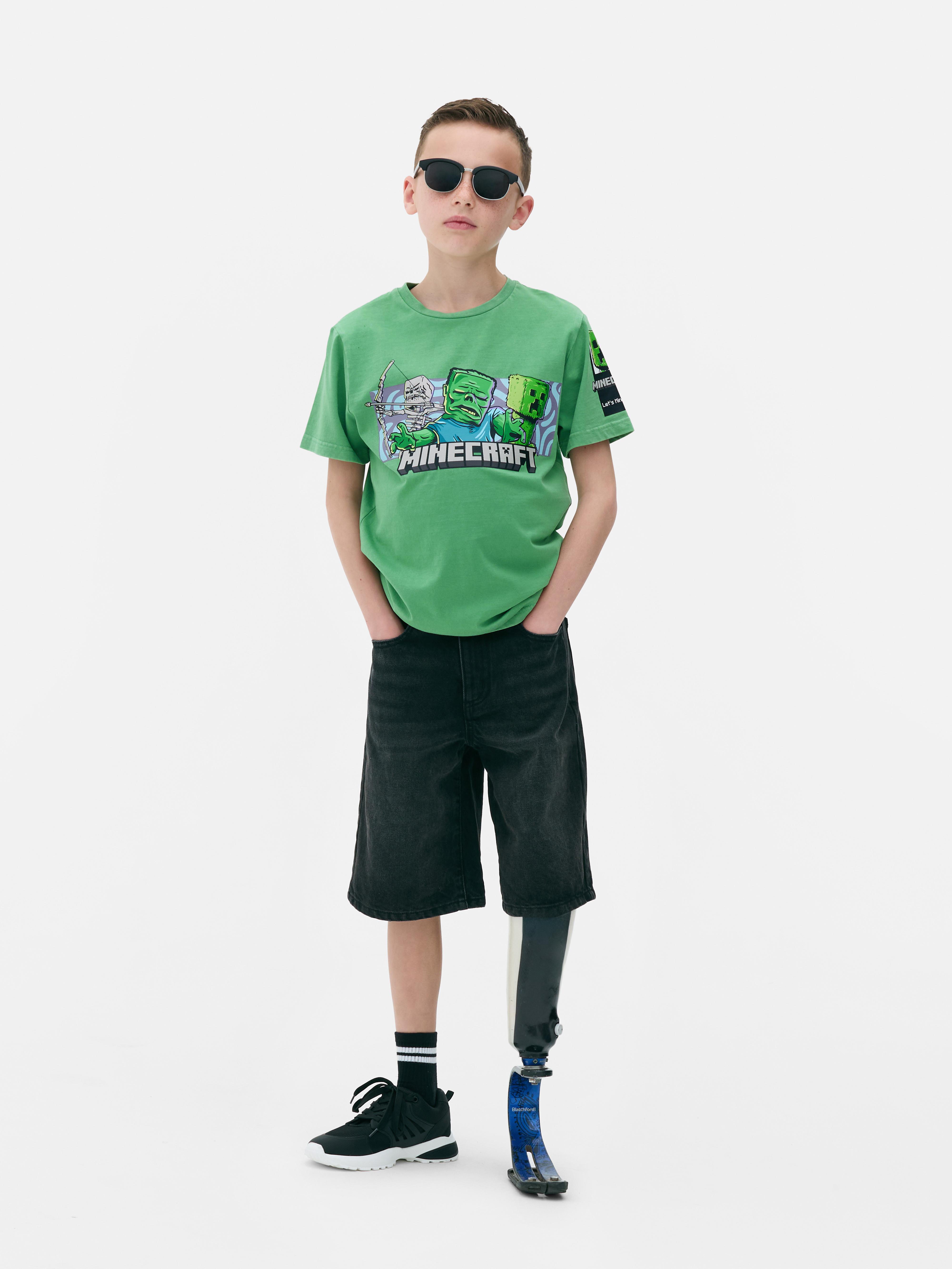 Minecraft Mobs Short Sleeved T-Shirt