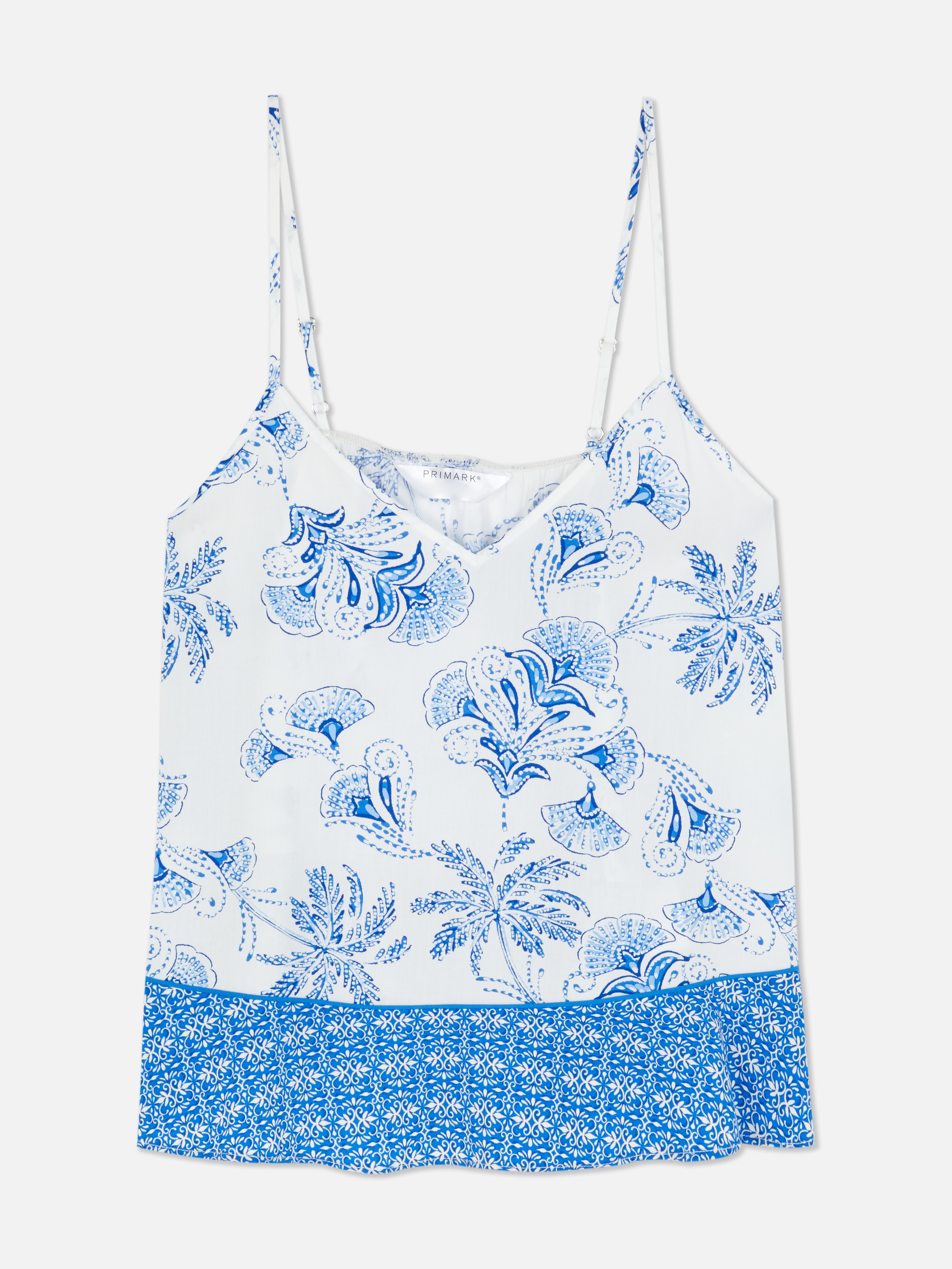 Floral Border Cami