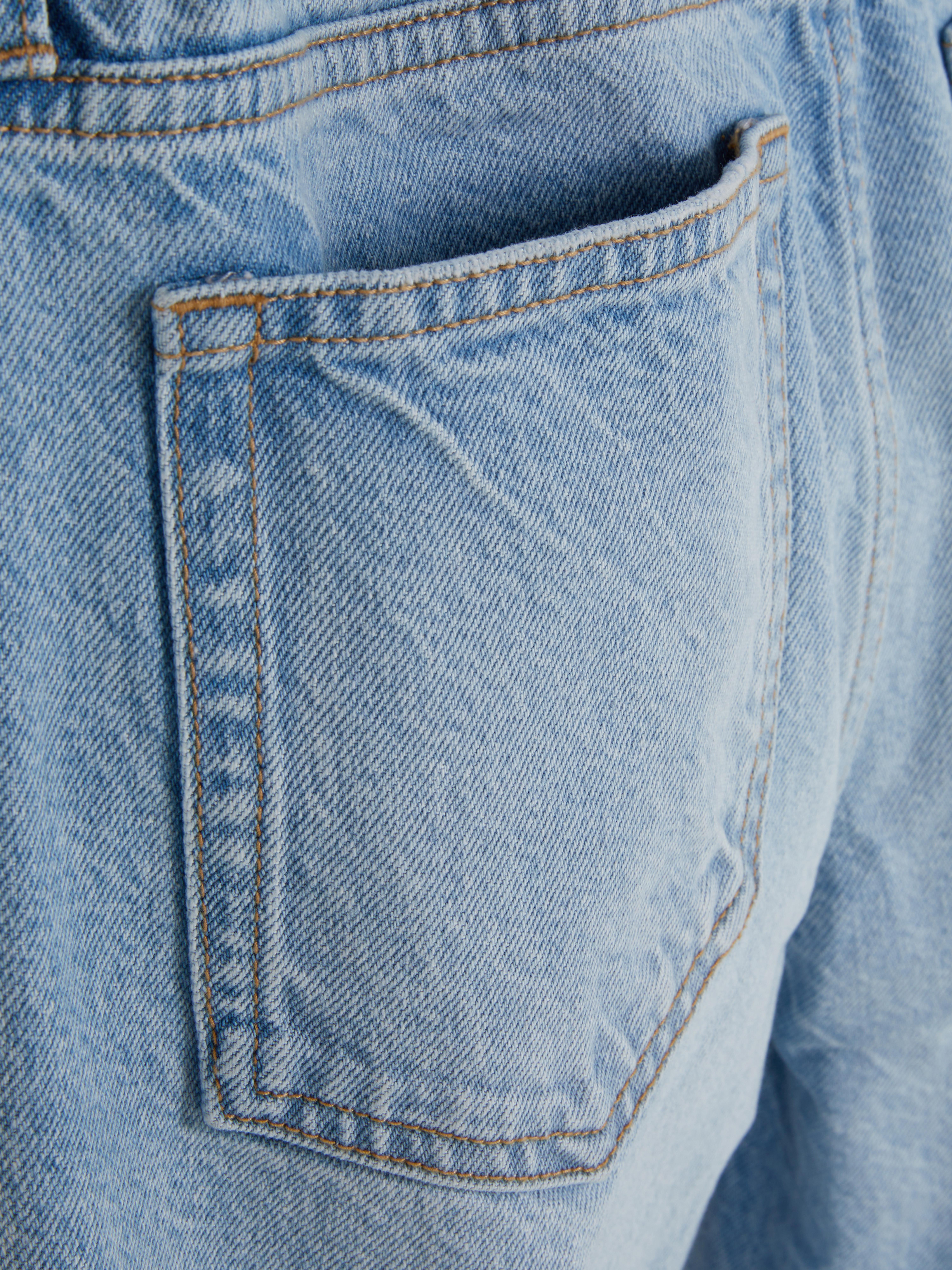 Zwangerschapsspijkerbroek met hoge taille