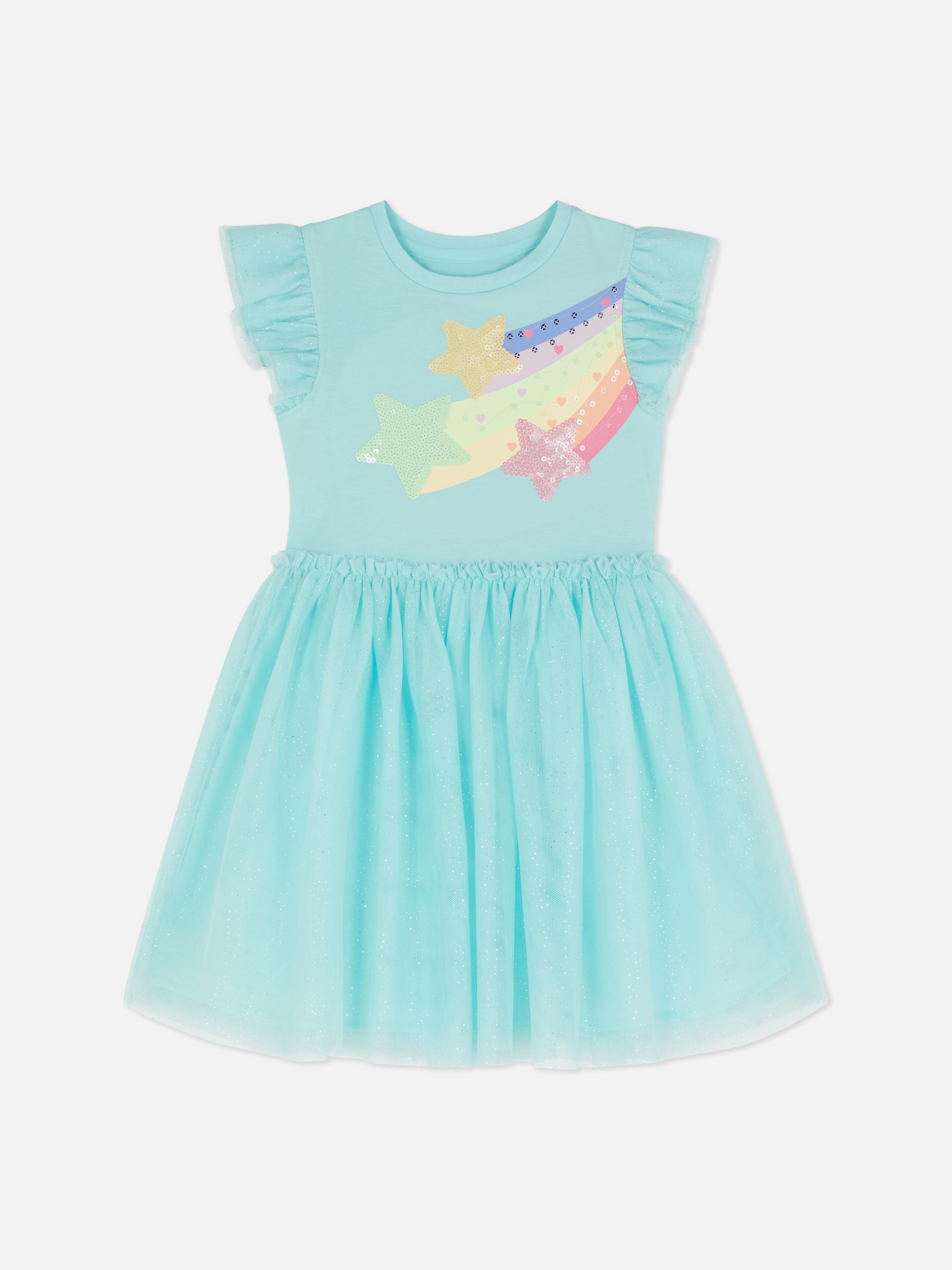 Sequin Star Tutu Dress