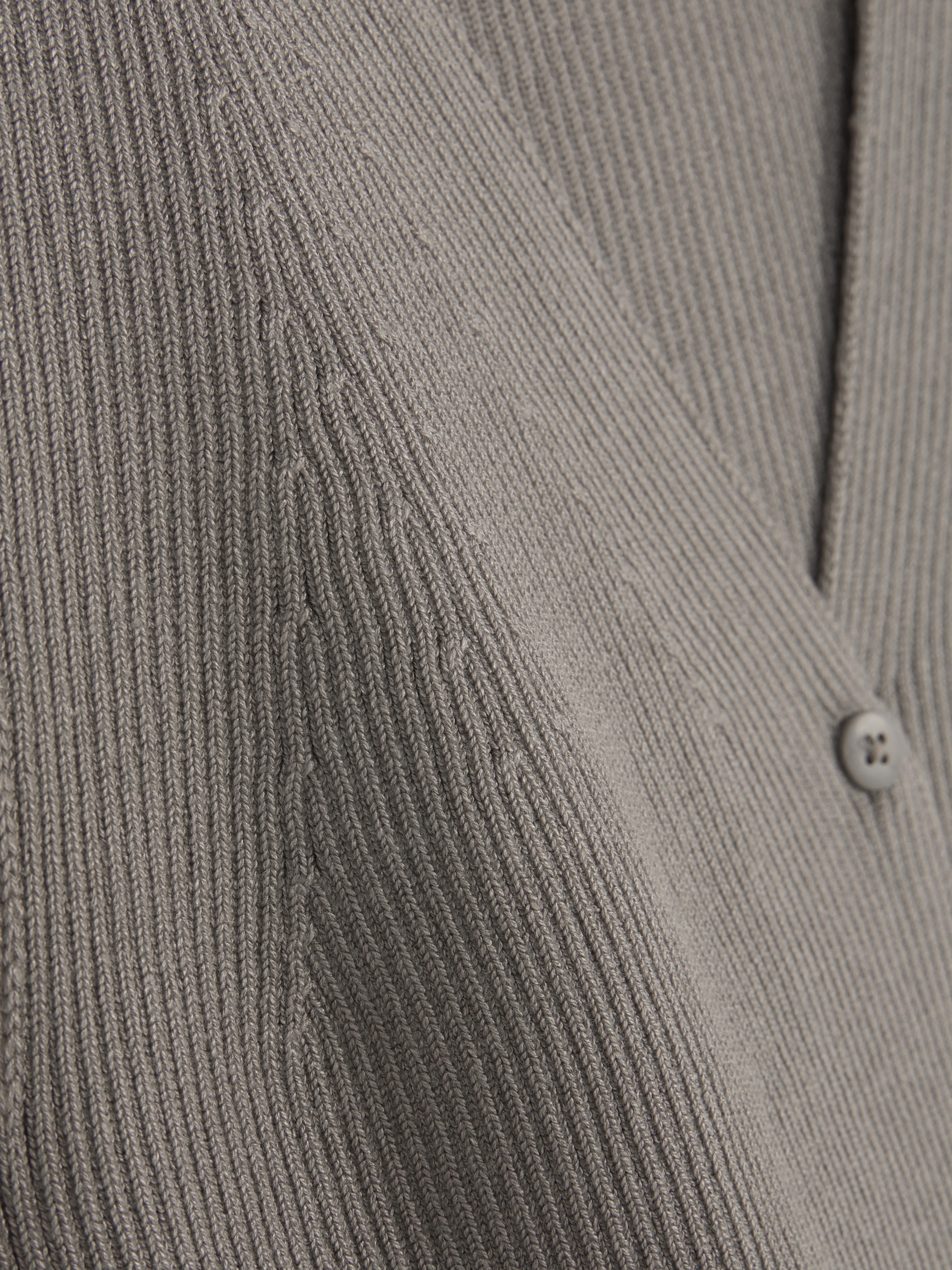 Knit Button Waistcoat