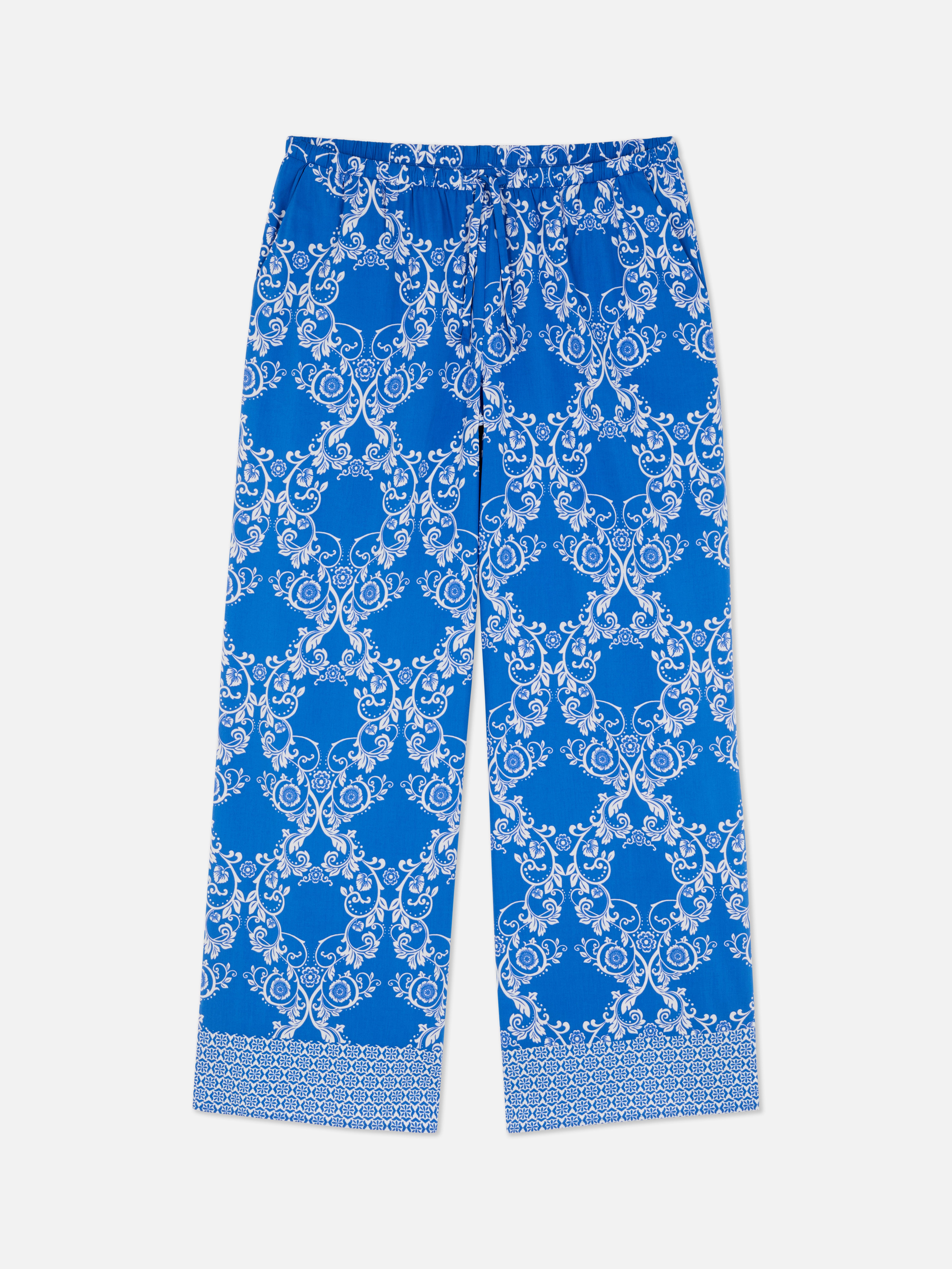 Pantalones de pijama con adornos