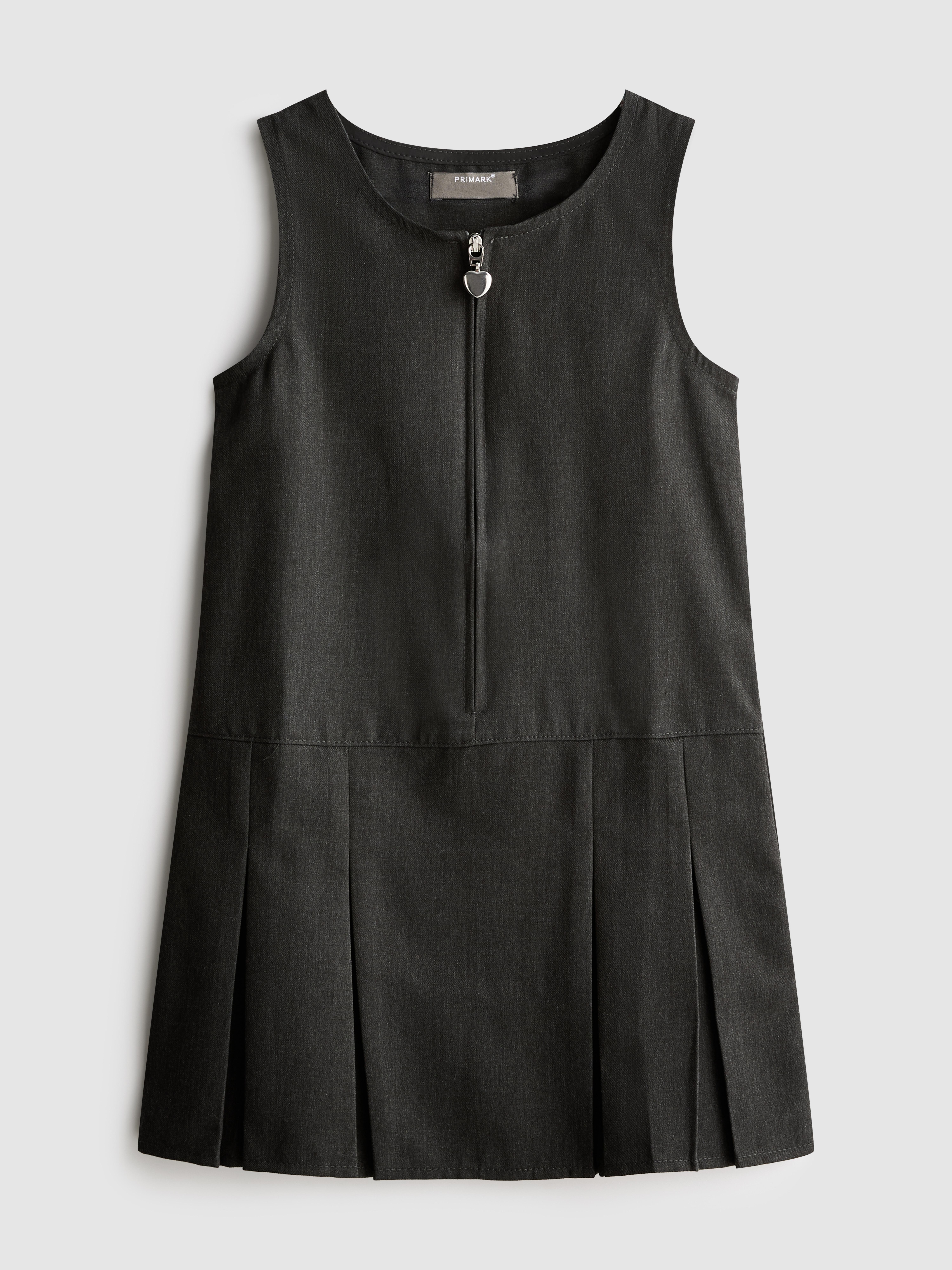 4-7yrs | 2pk Pleated School Pinafore Dresses