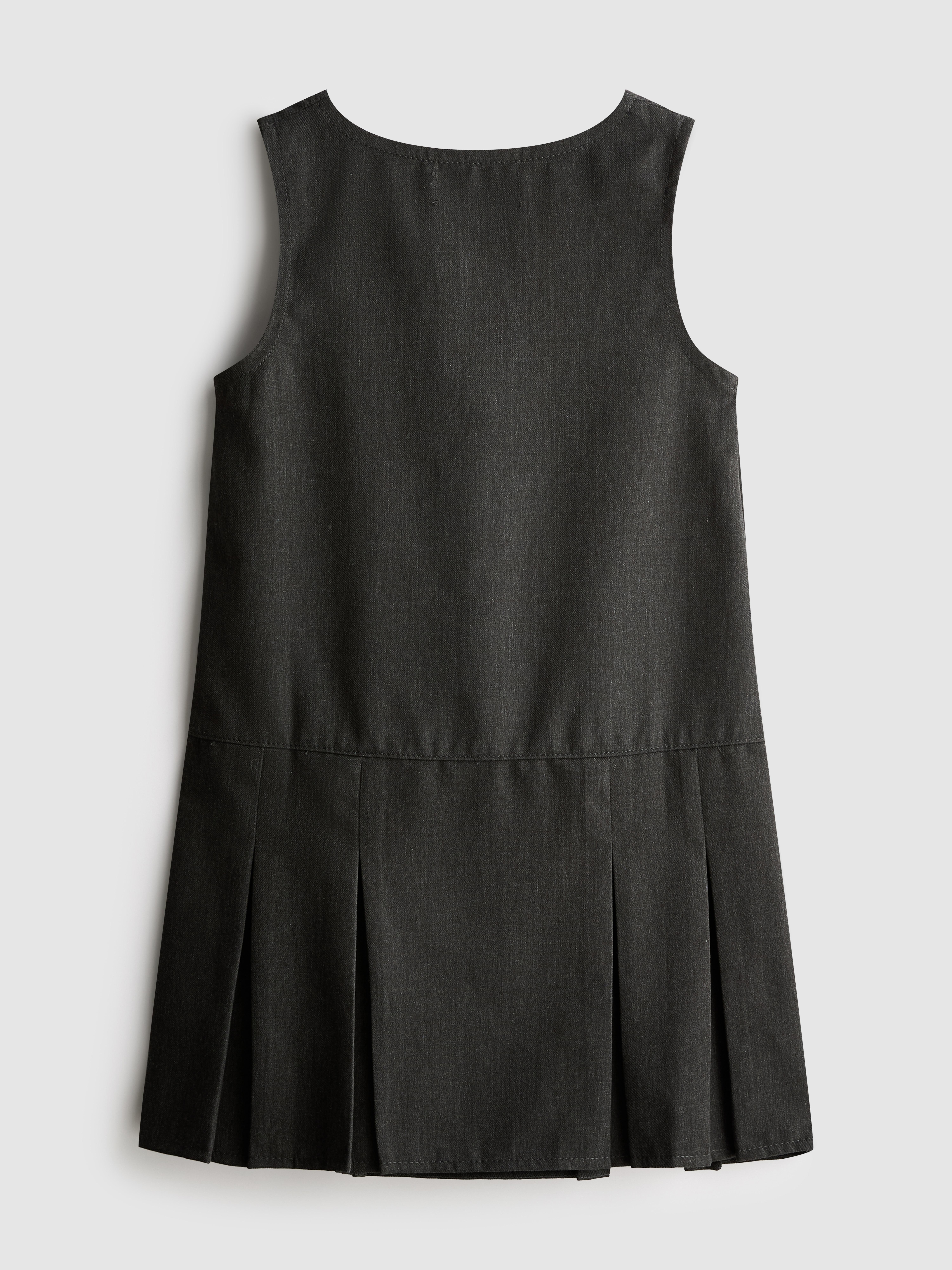 4-7yrs | 2pk Pleated School Pinafore Dresses