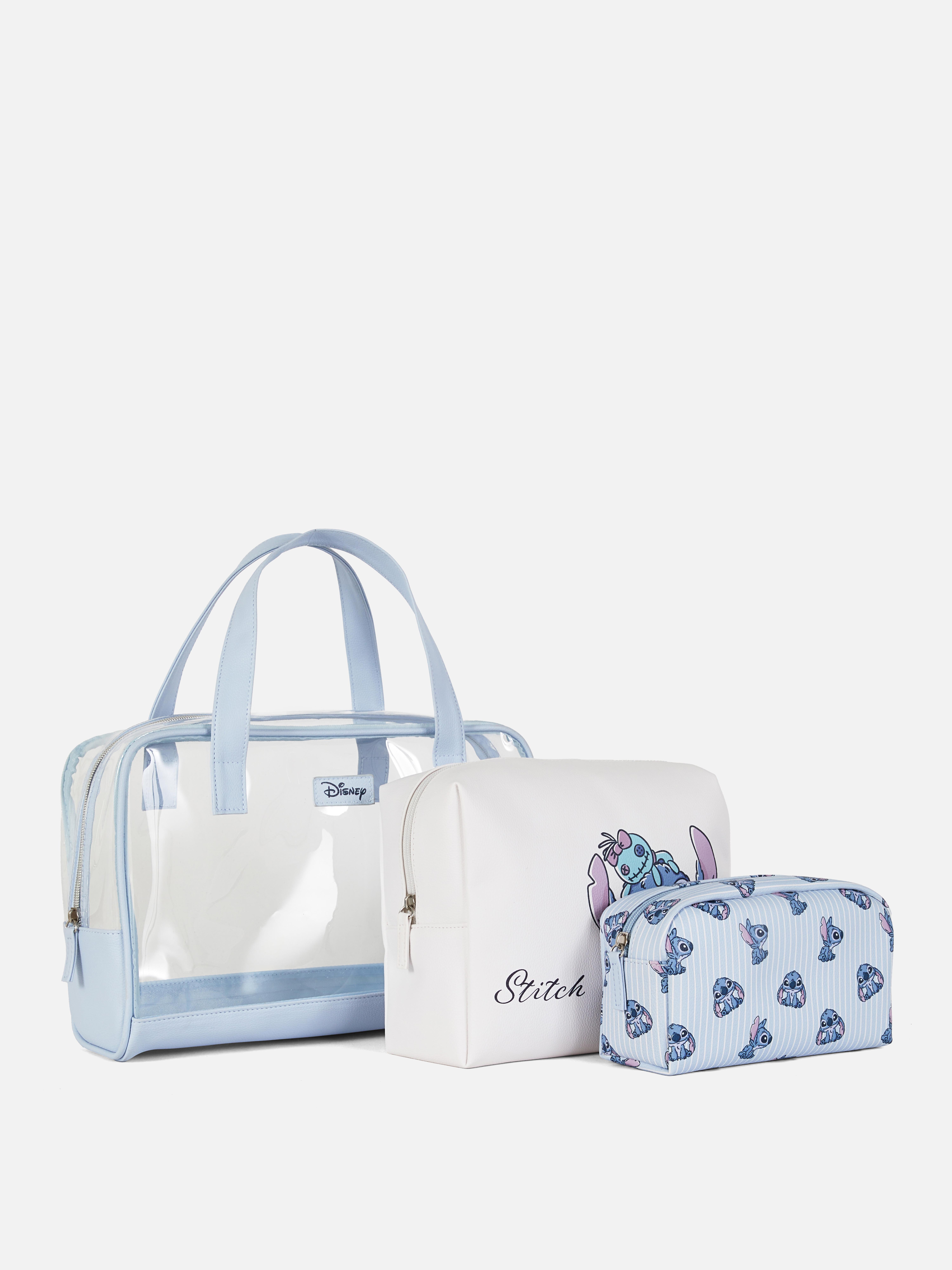 Disney's Stitch 3-in-1 Wash Bag Set