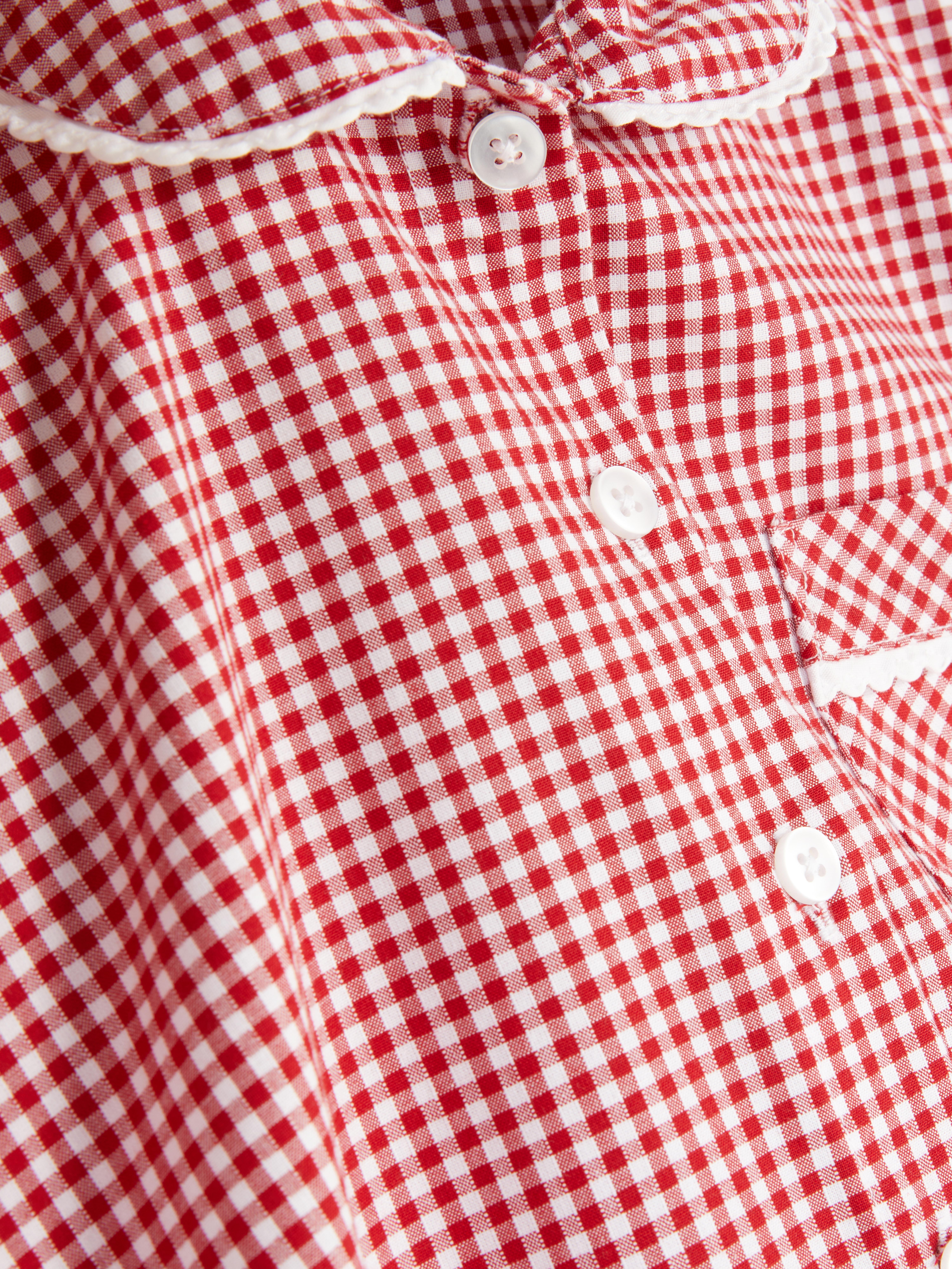 7-15yrs | Gingham Check School Dress