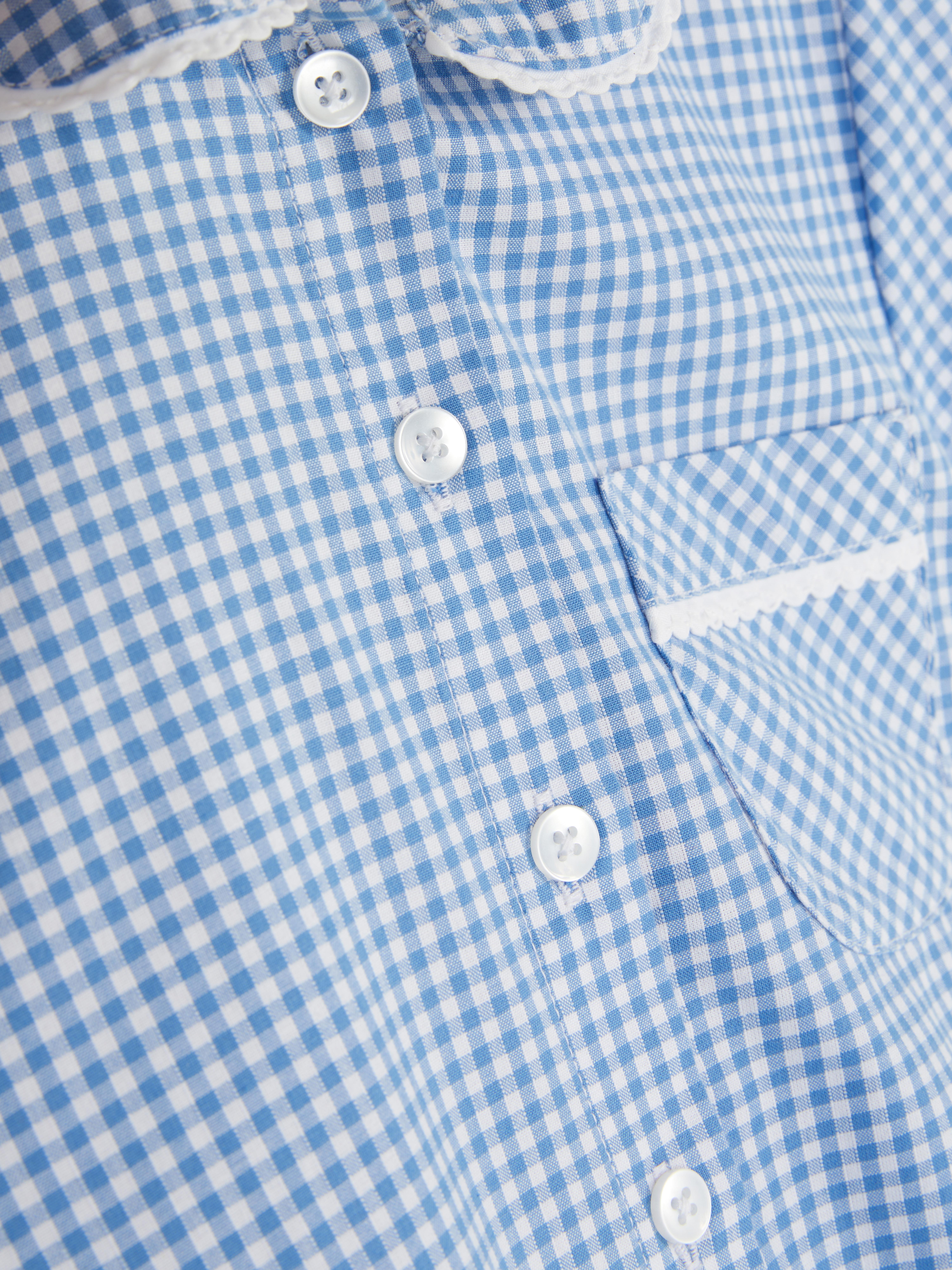 7-15yrs | Gingham Check School Dress