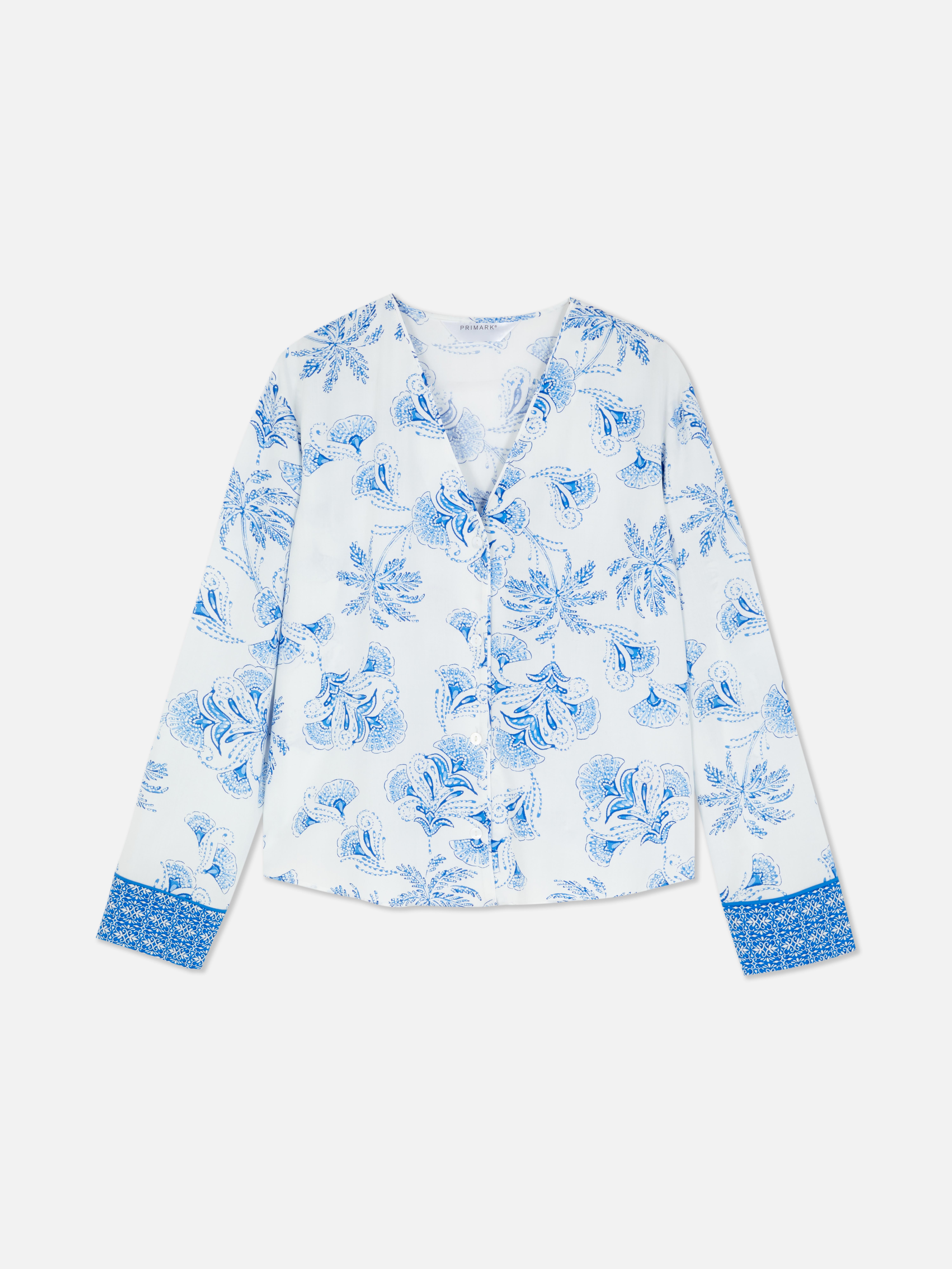 Cămașă cu model floral