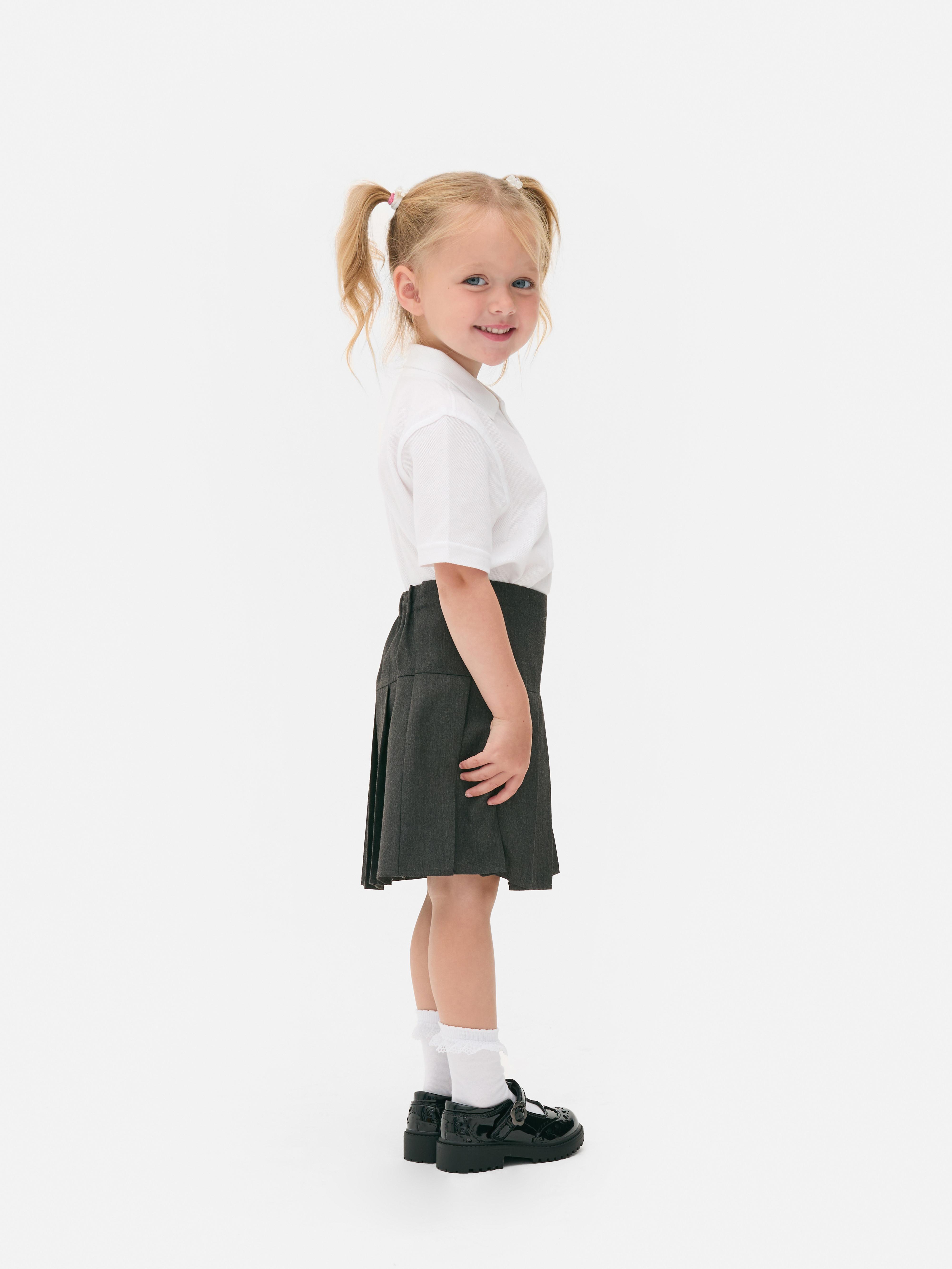 3-8yrs | 2pk Pleated School Skirts