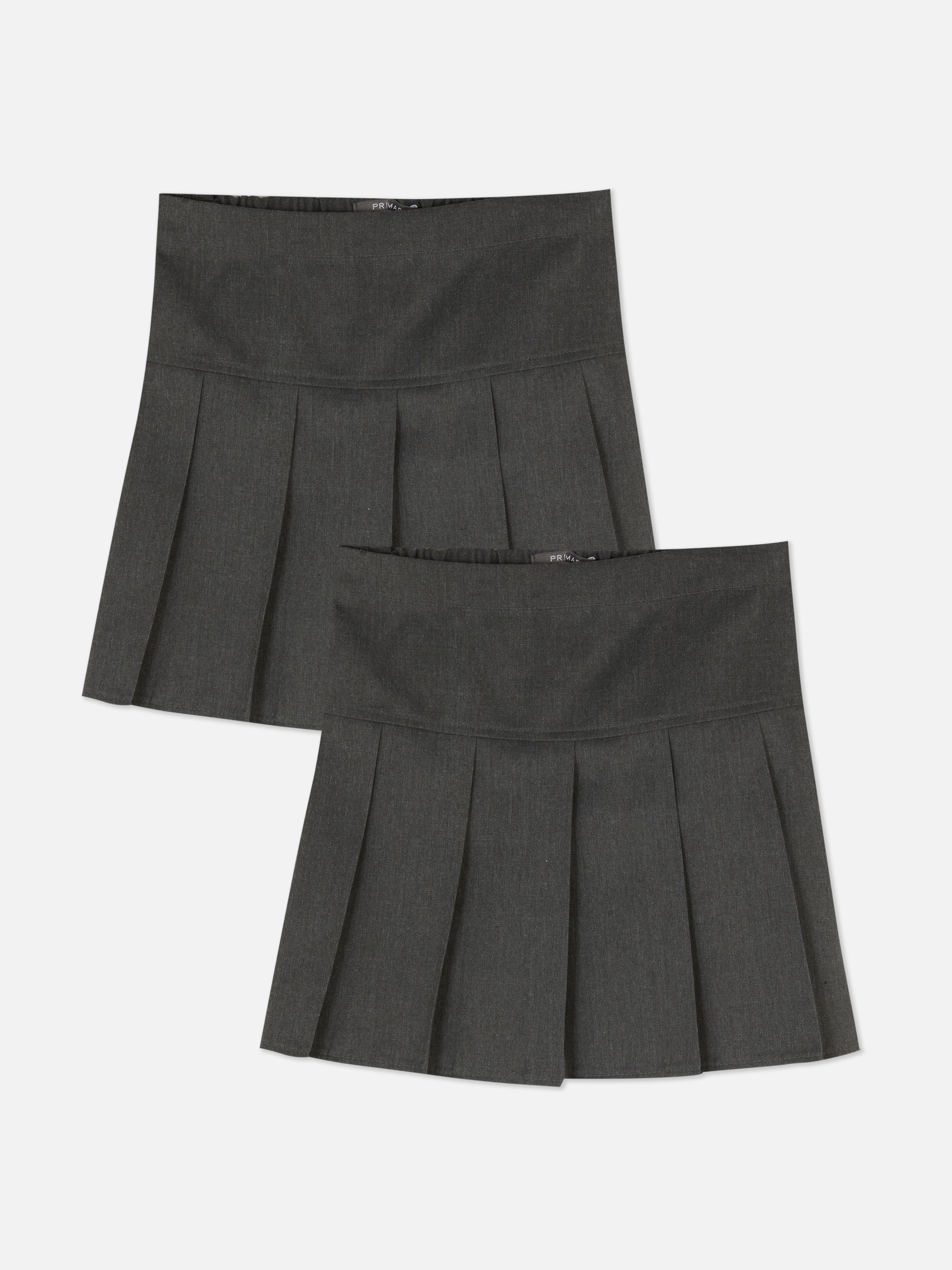 3-8yrs | 2pk Pleated School Skirts