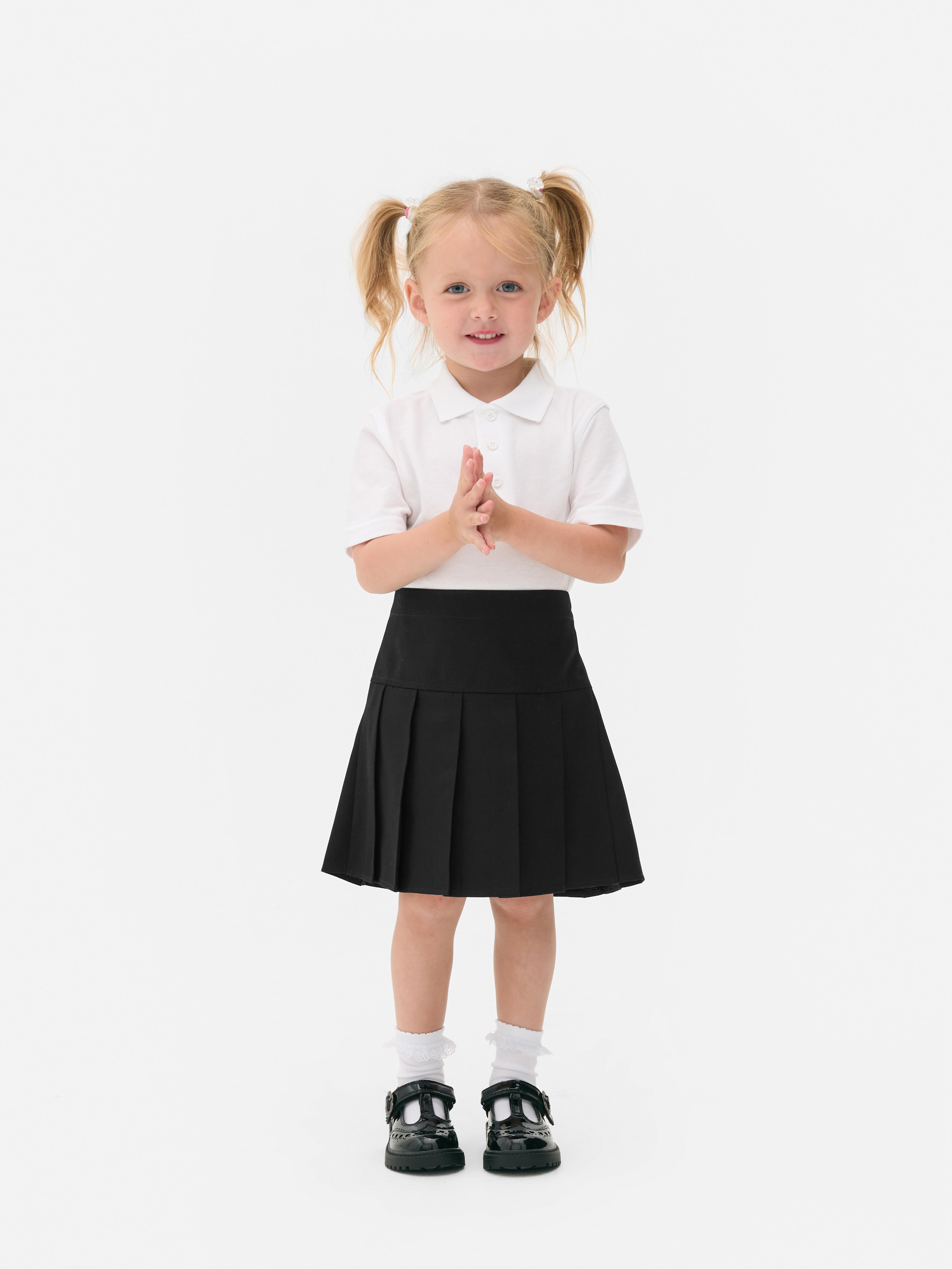 3-8yrs | 2pk Pleated School Skirts