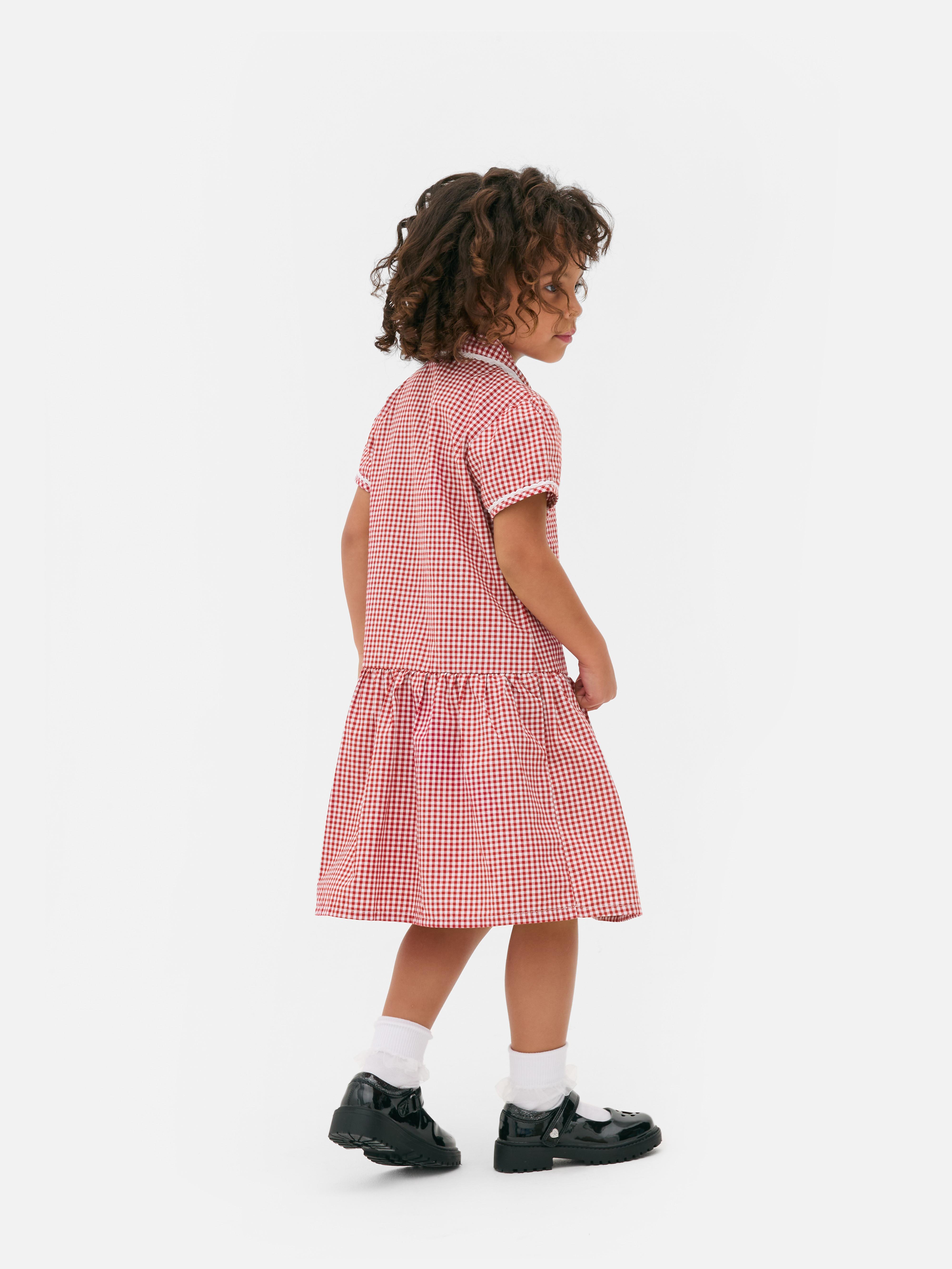 4-7yrs | Gingham Check School Dress