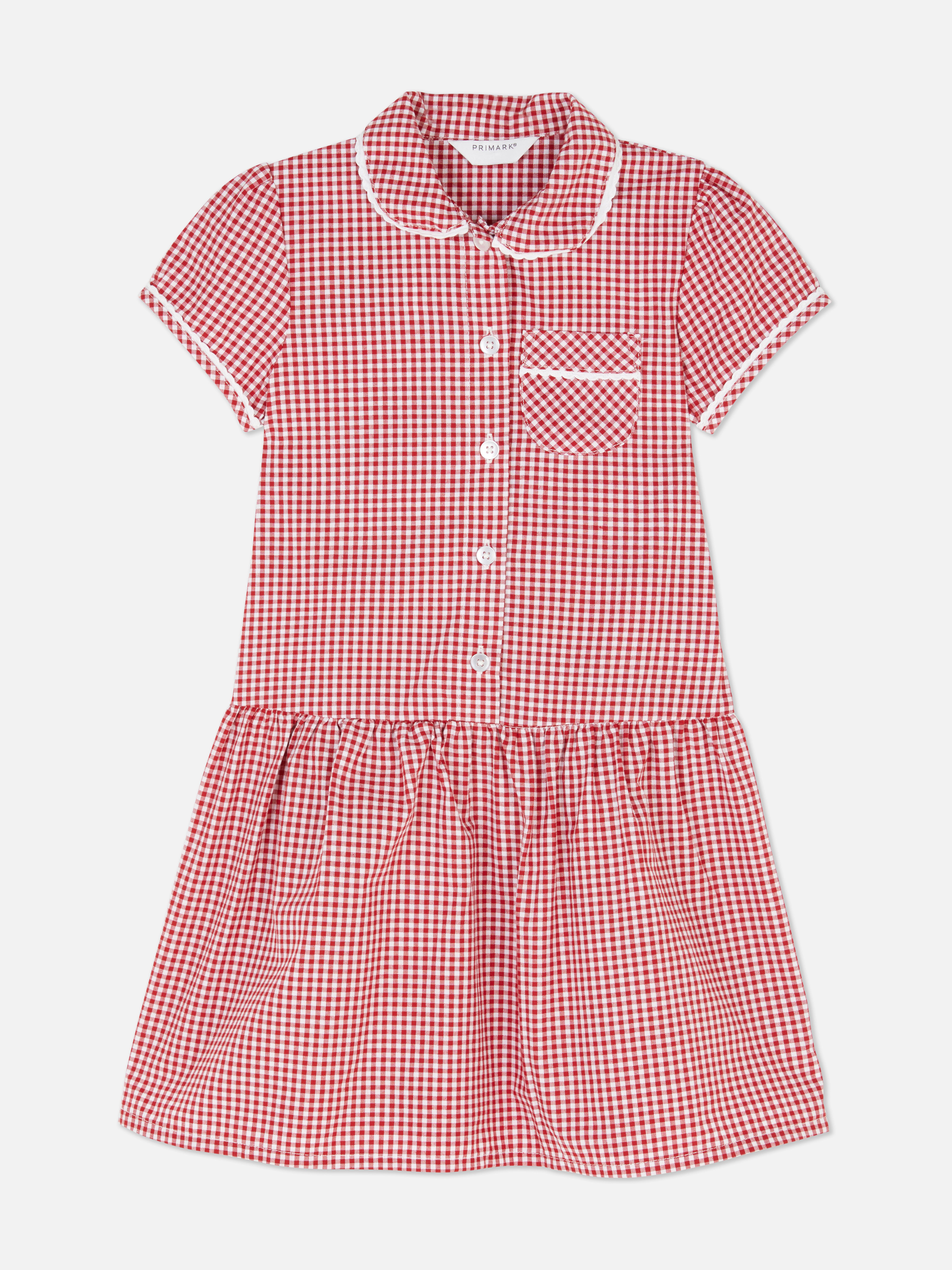 4-7yrs | Gingham Check School Dress