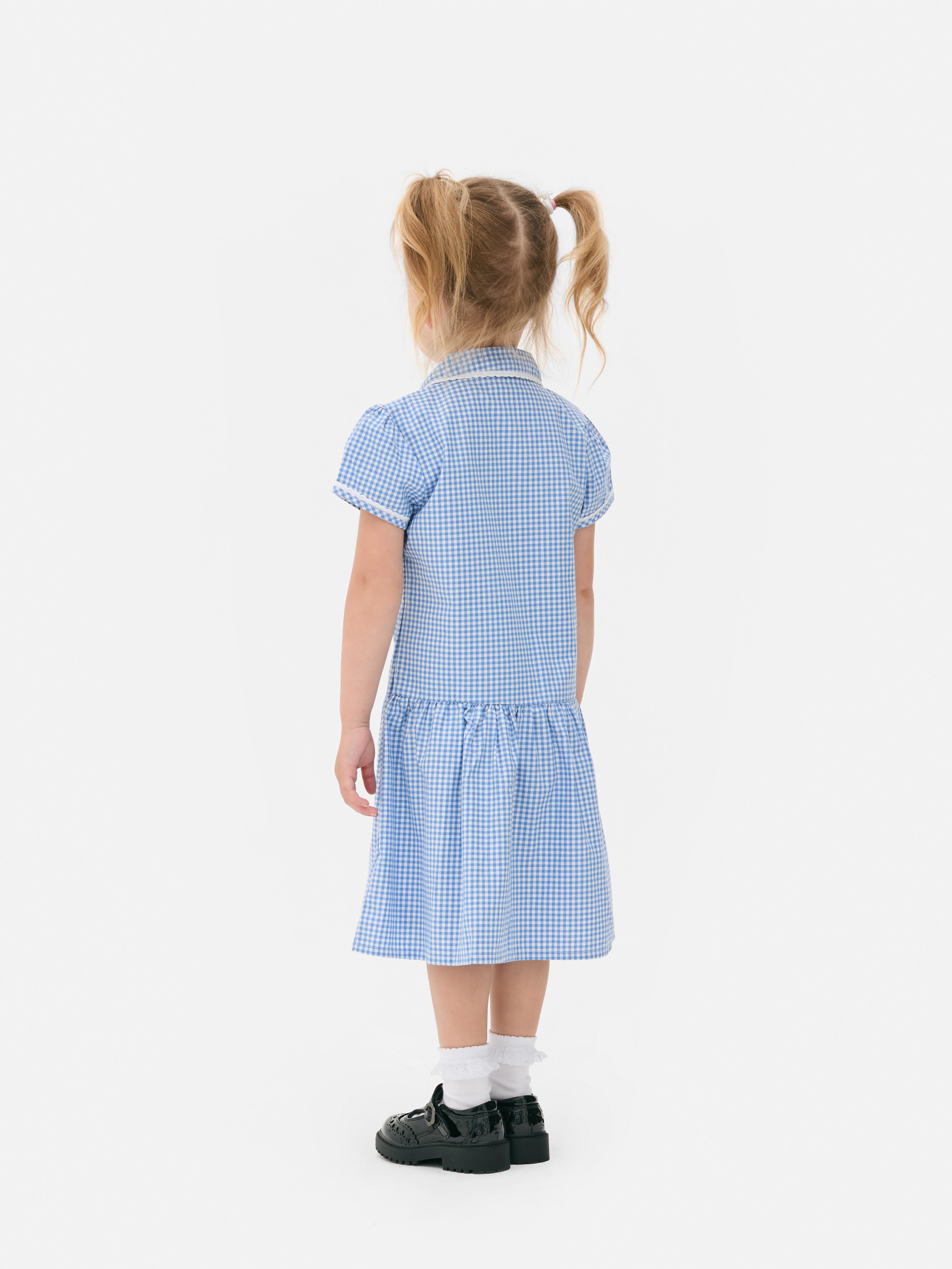 4-7yrs | Gingham Check School Dress
