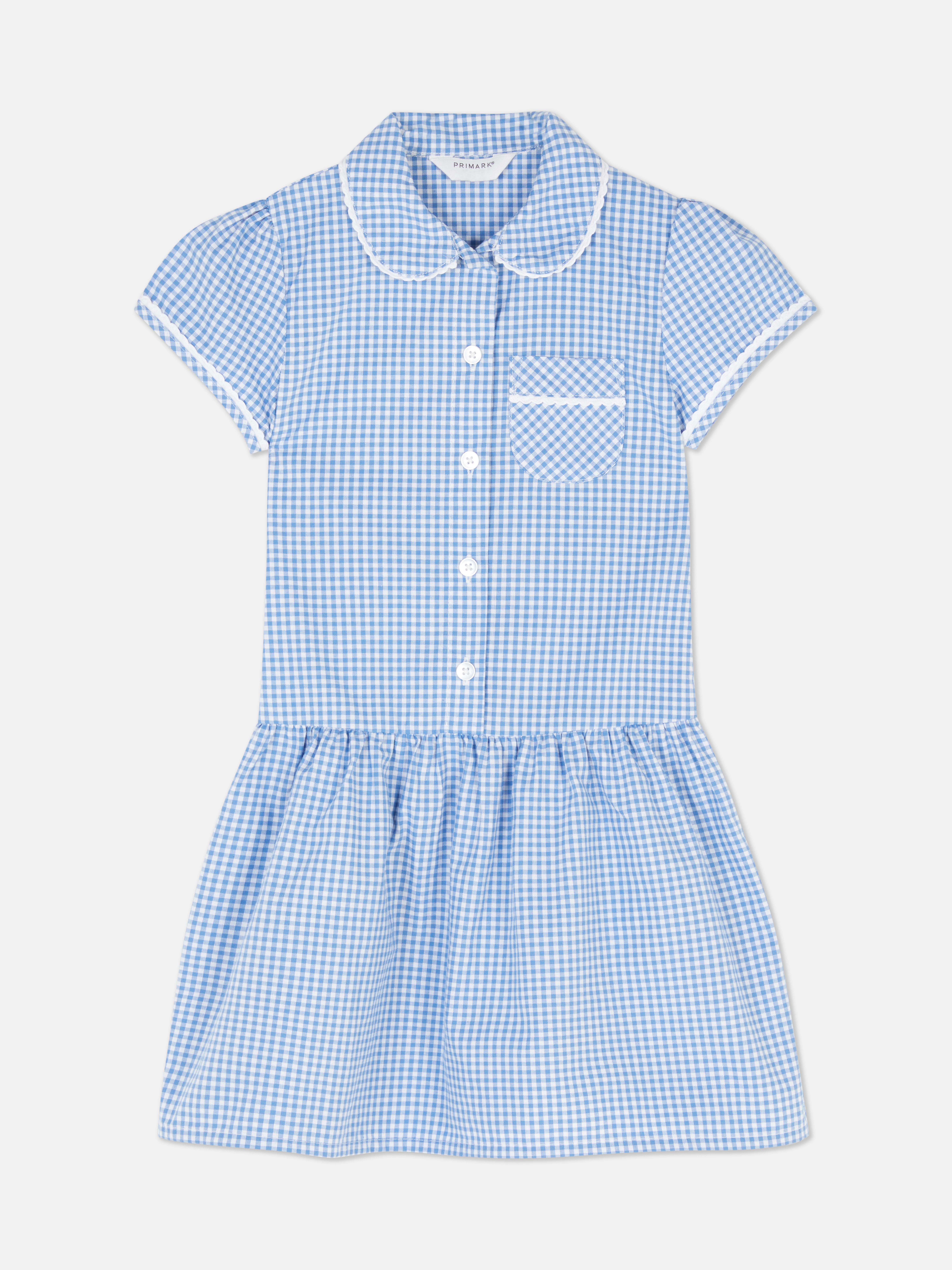 4-7yrs | Gingham Check School Dress