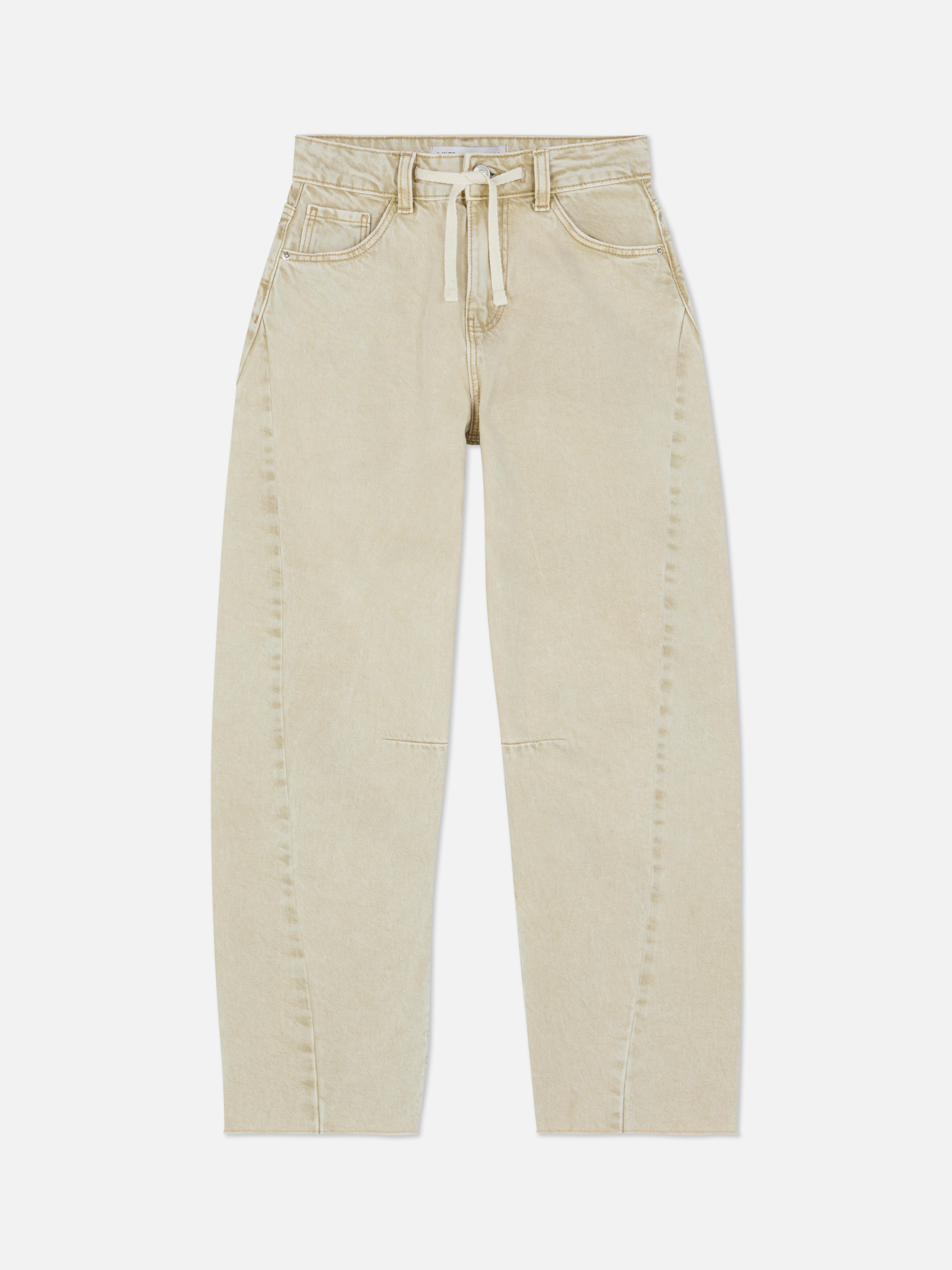 Barrel Leg Denim Jeans