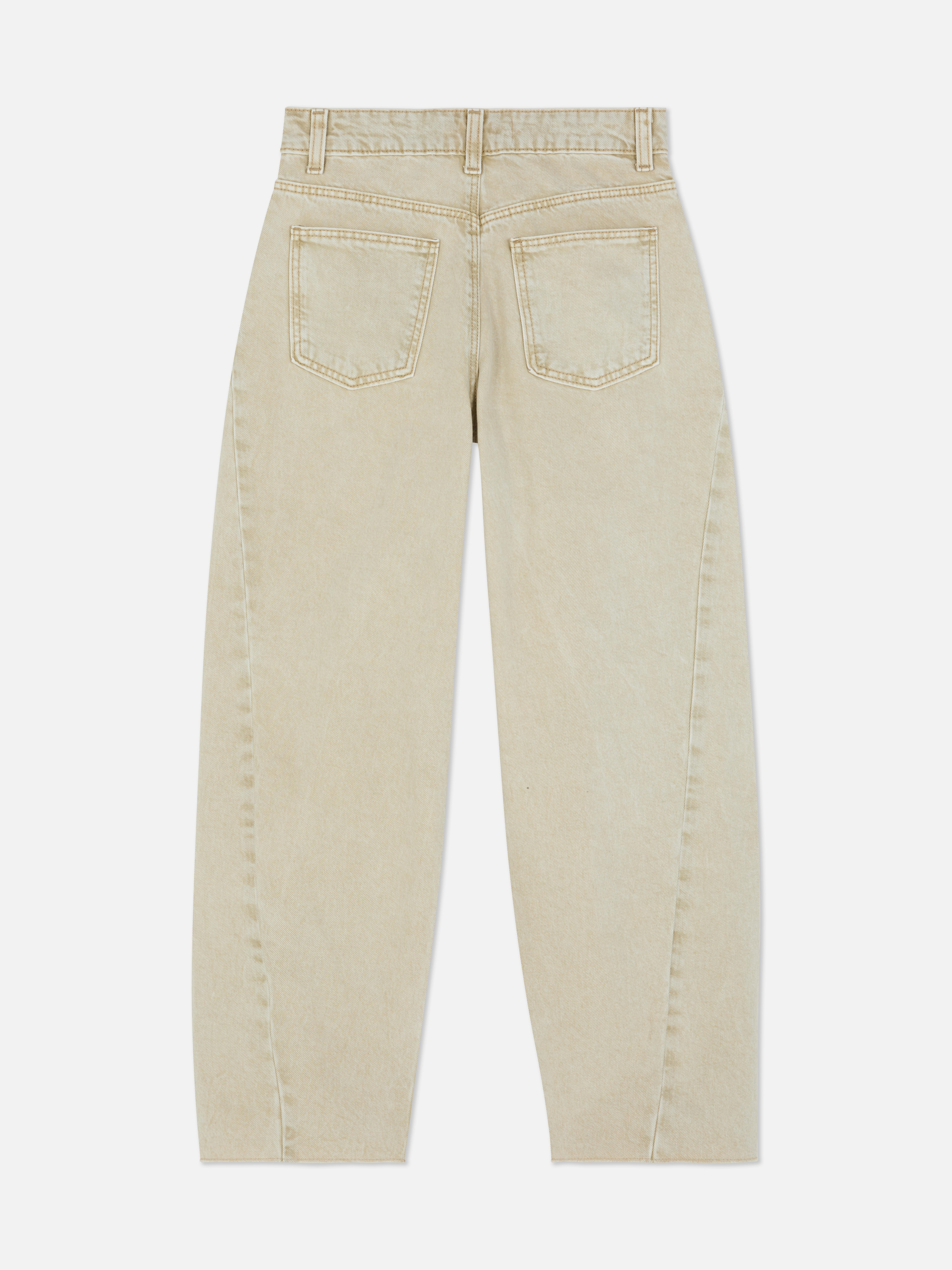 7-15yrs | Drawstring Barrel Leg Jeans