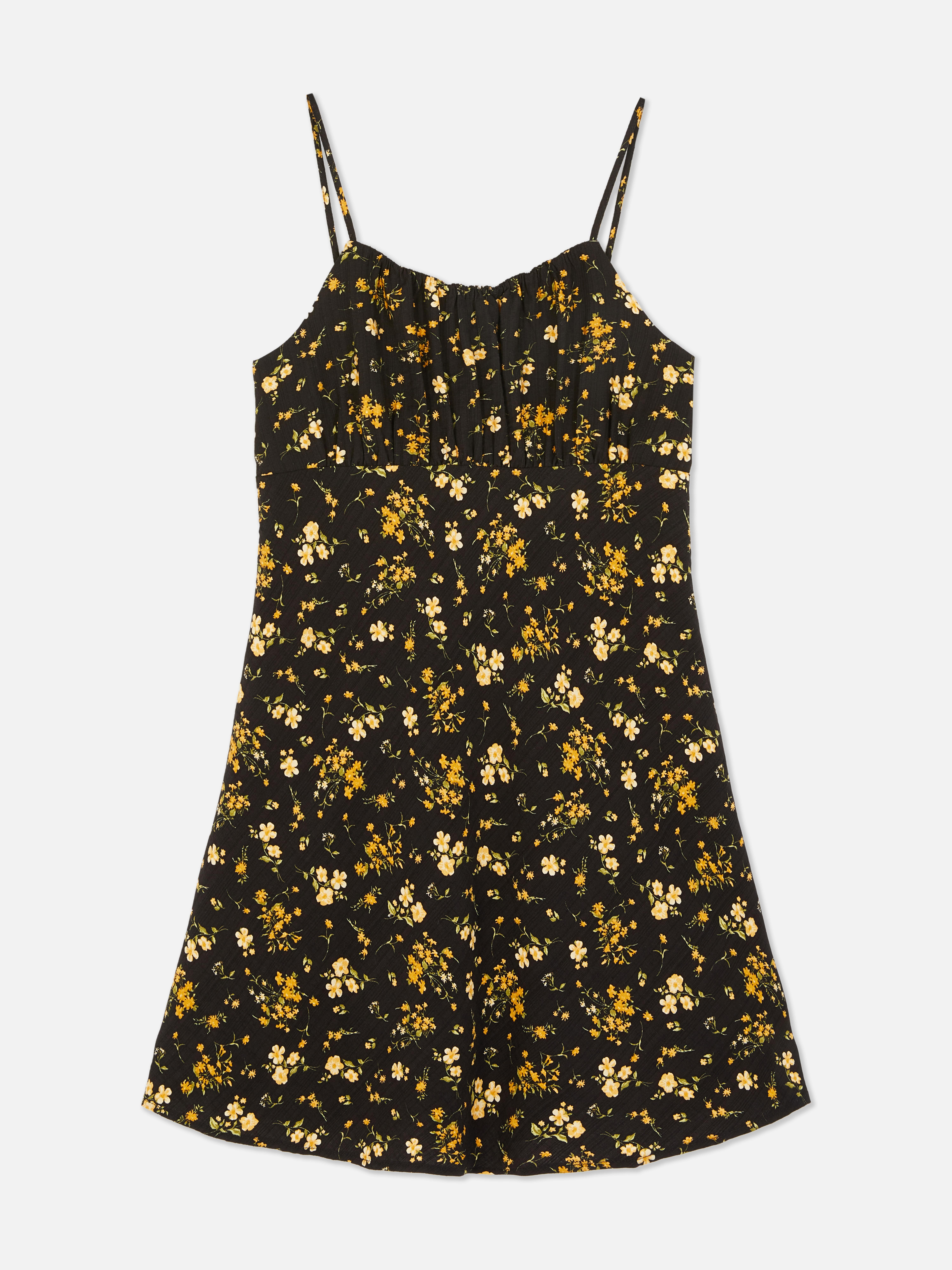 Rochie mini cu model floral