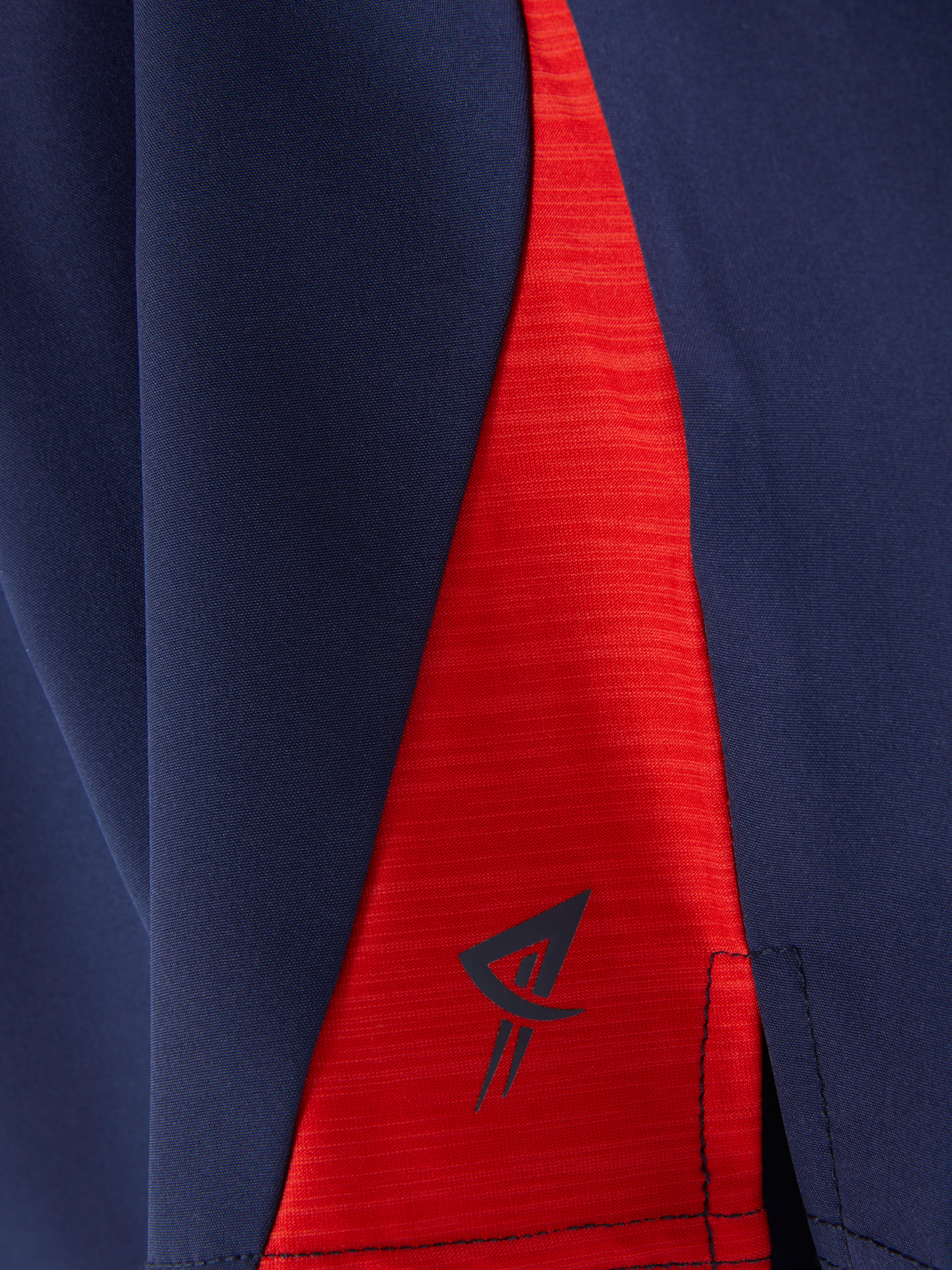 Two-Tone Active Drawstring Shorts