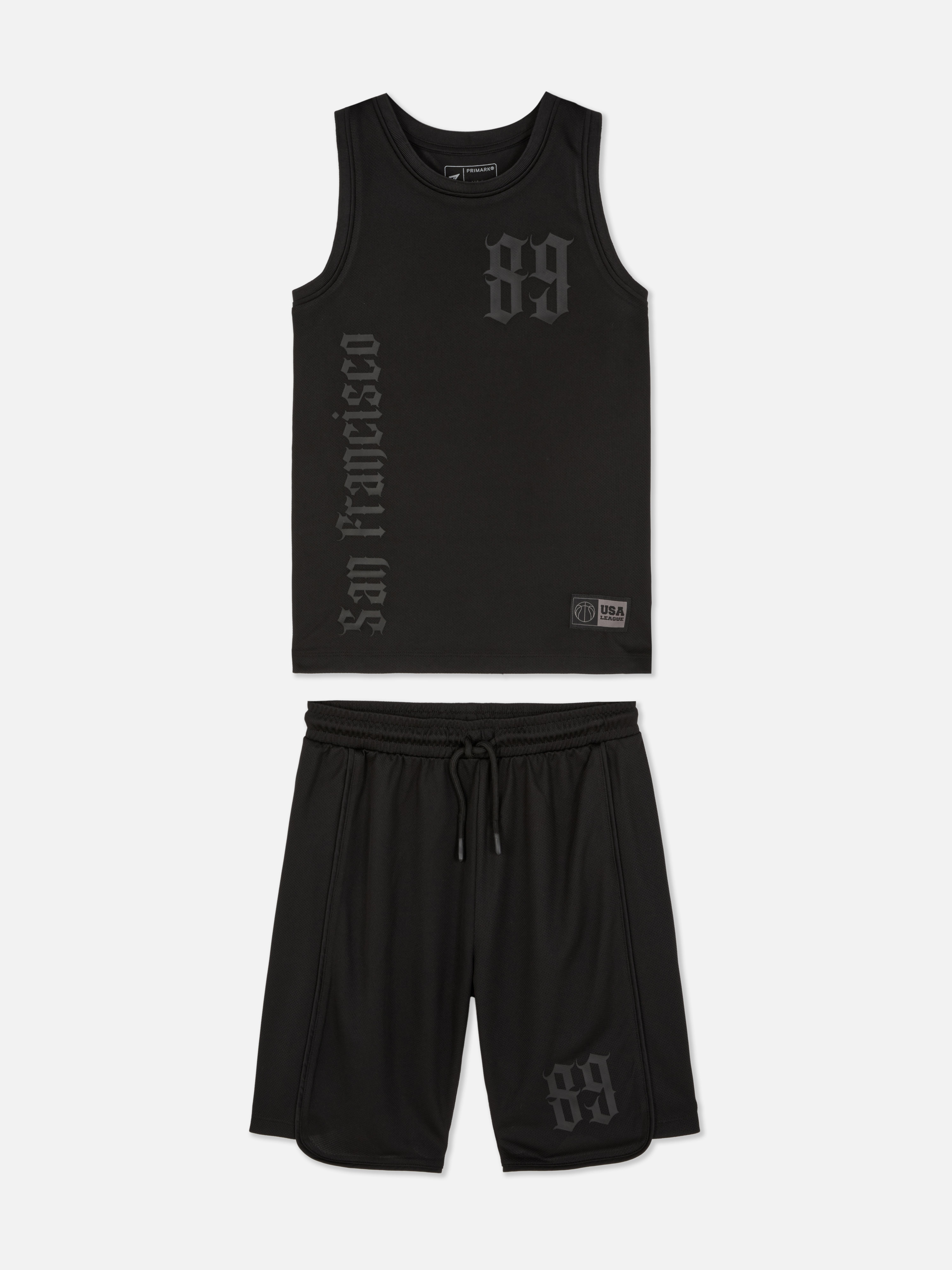 Ensemble de sport maillot de basket et short