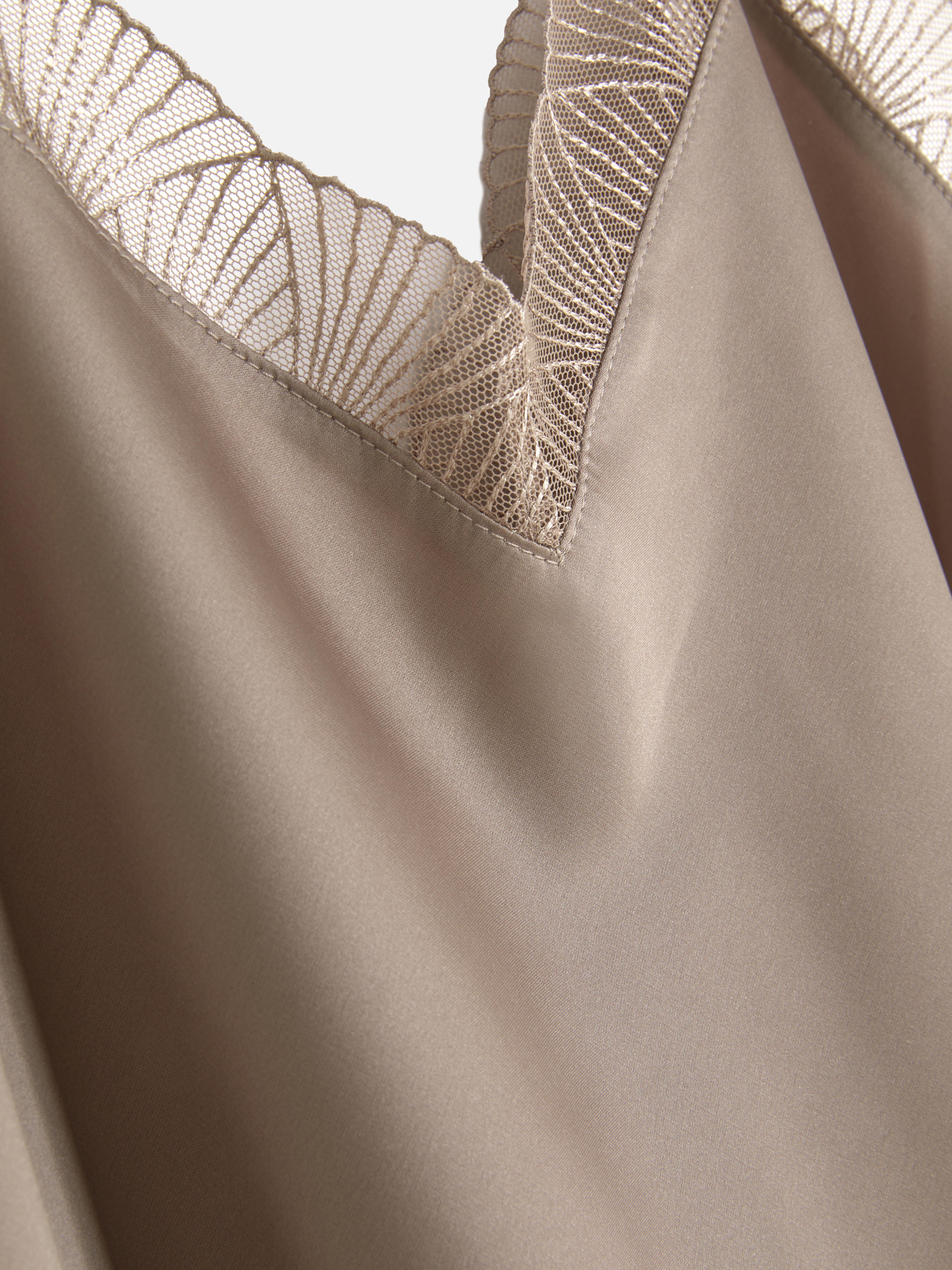 Satin Lace Chemise