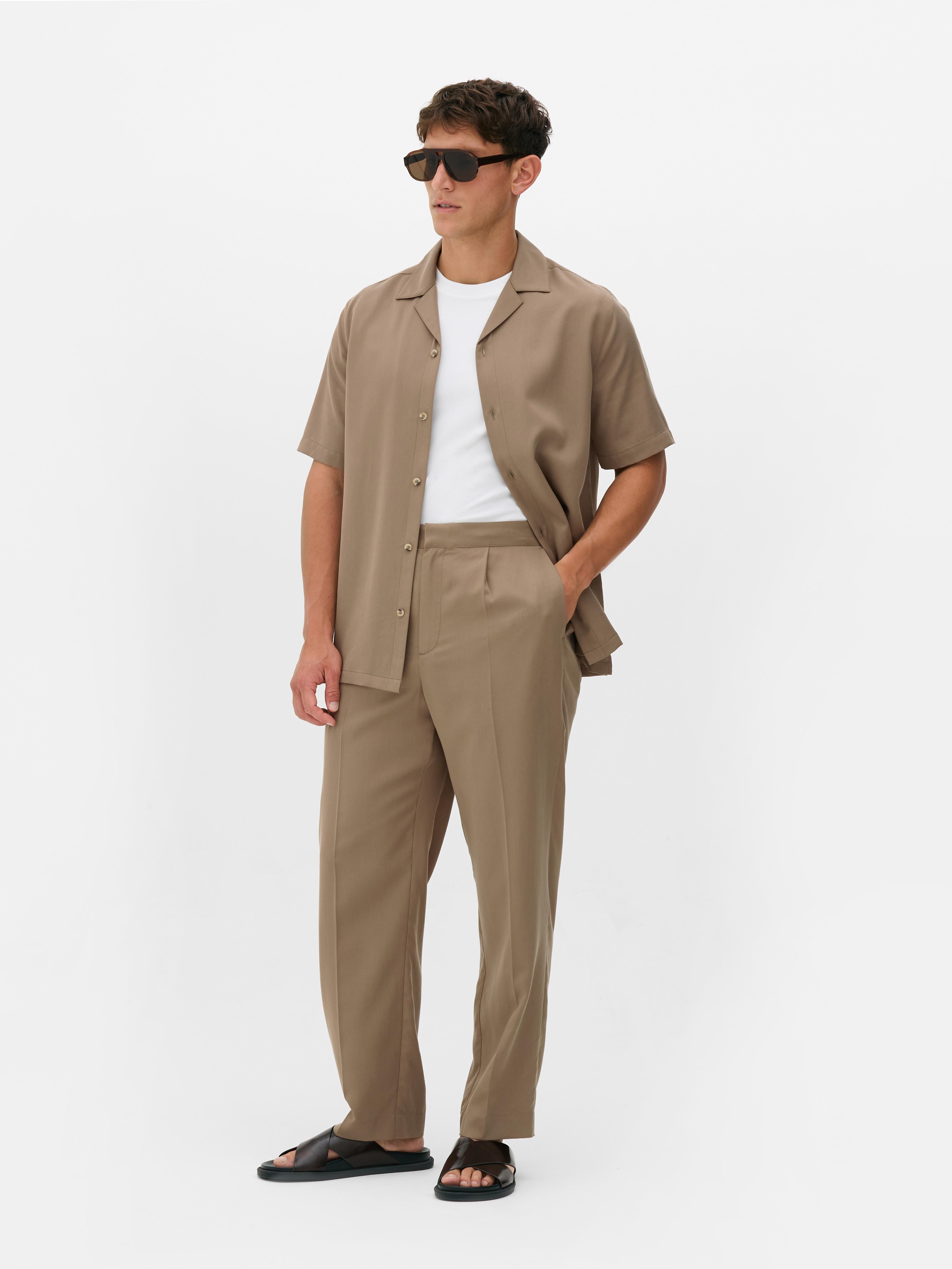 Geplooide broek Kem