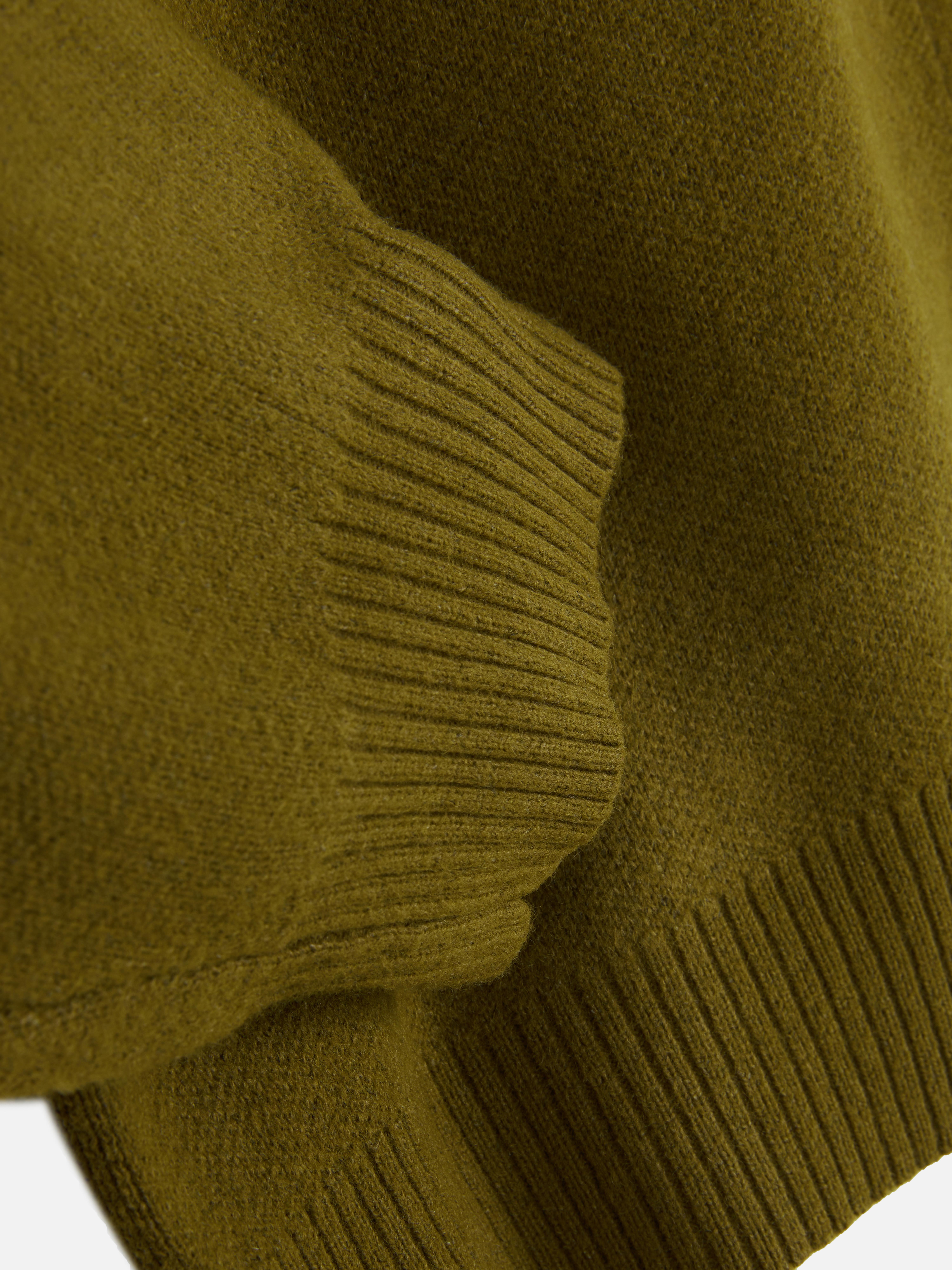 Knitted Patch Pocket Cardigan