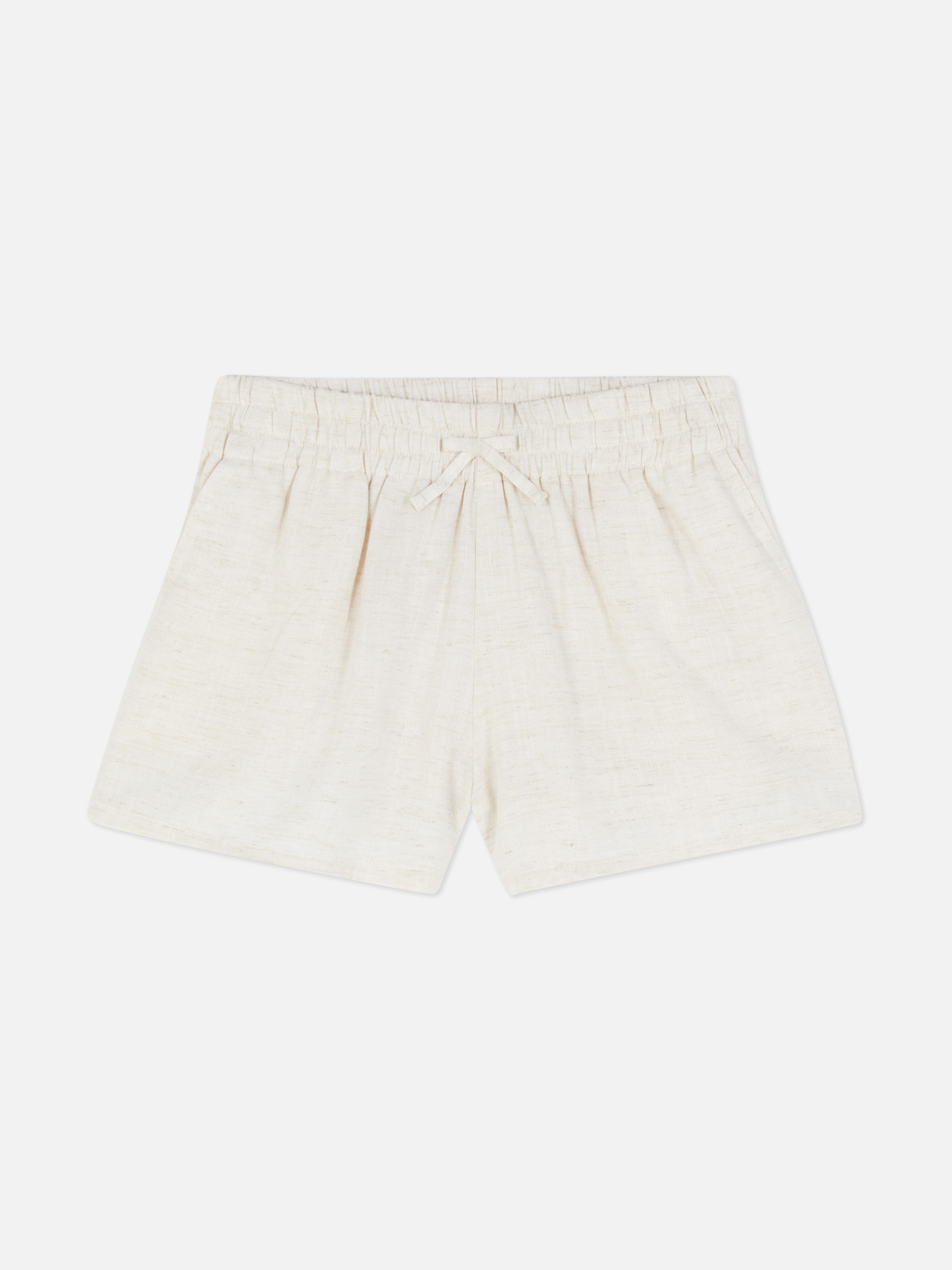 Pantalones cortos con cinturilla elástica