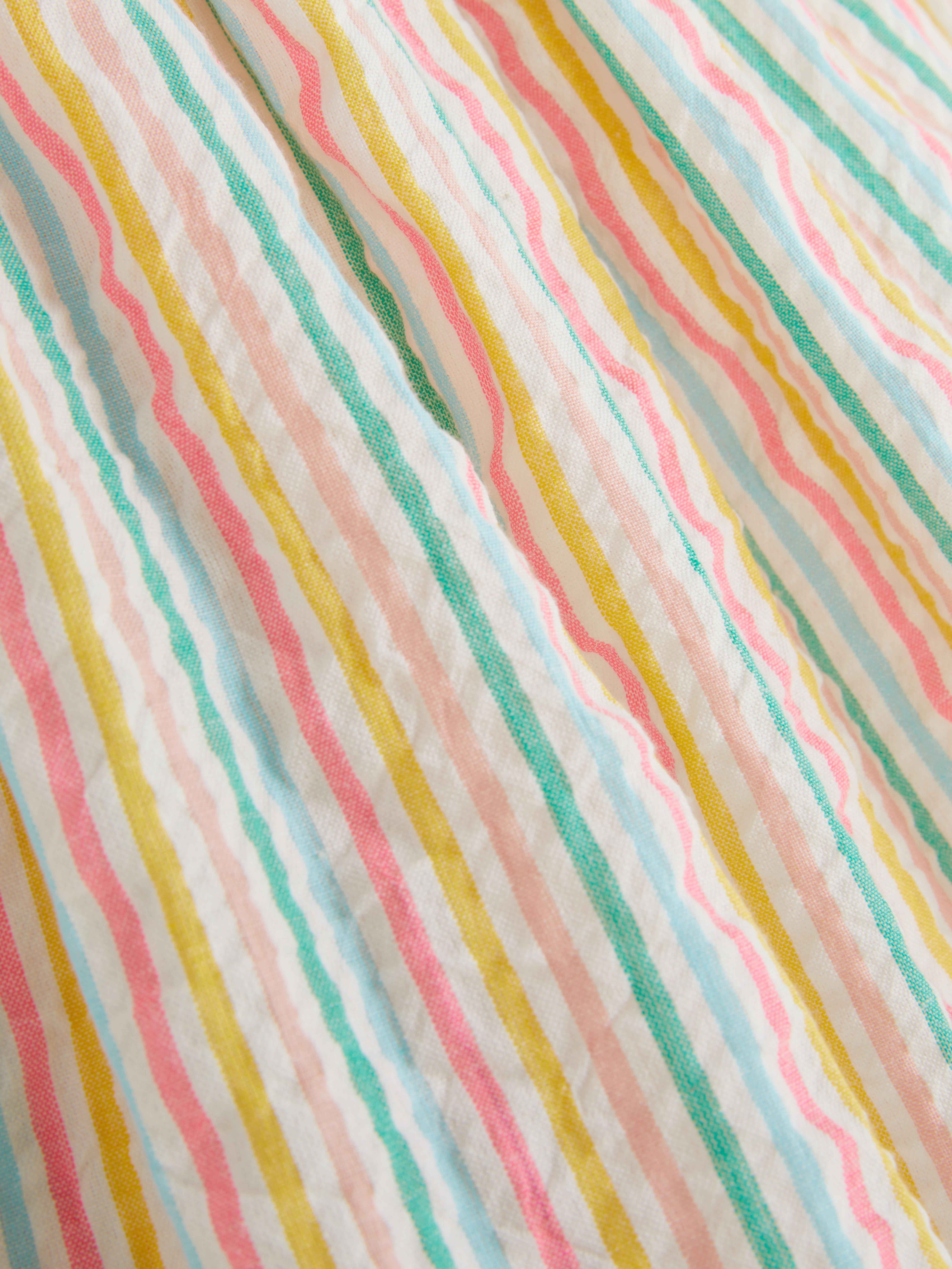 Stripe Ruffle Dress