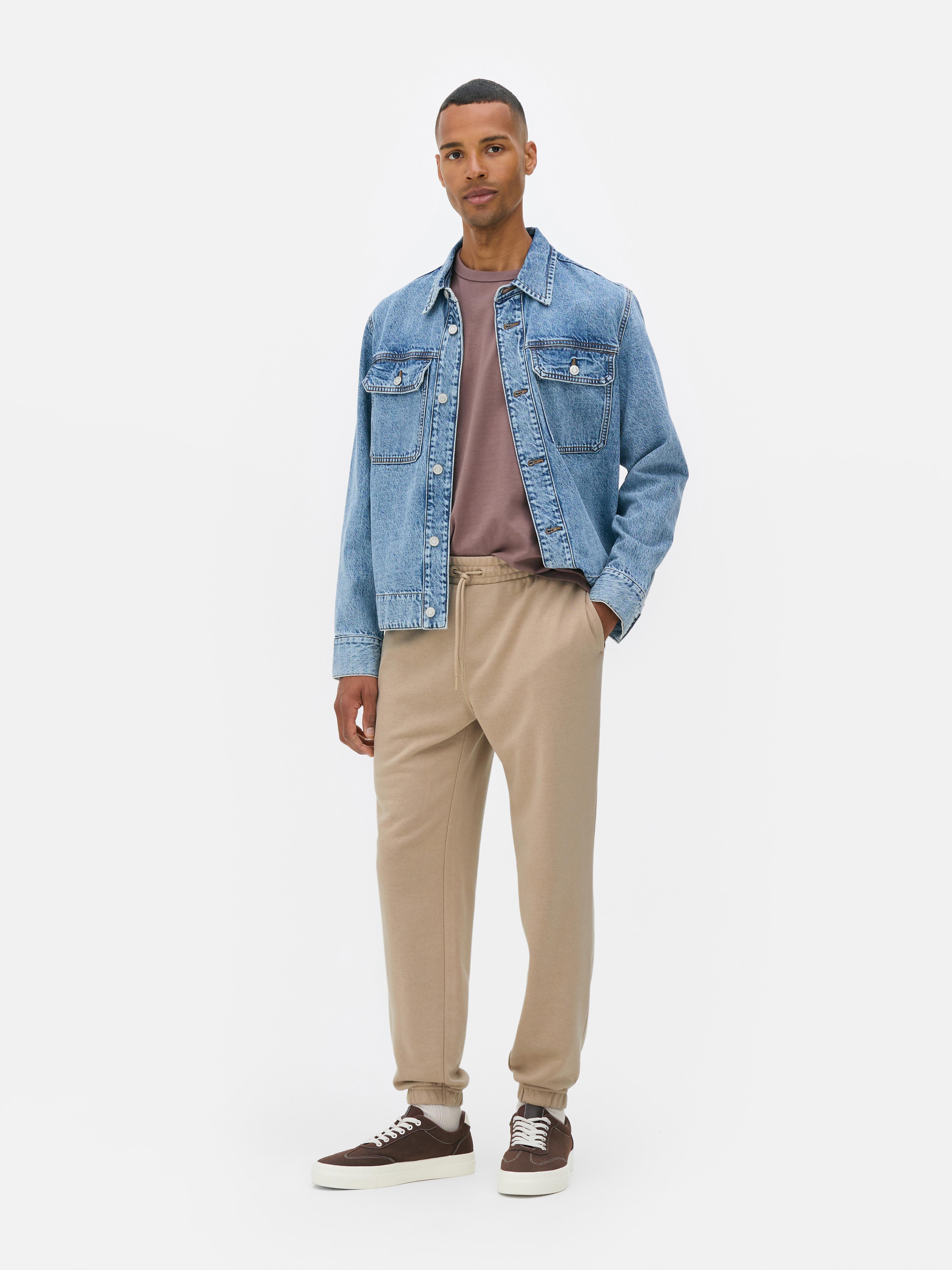 Pantalones de chándal con bajos ajustados