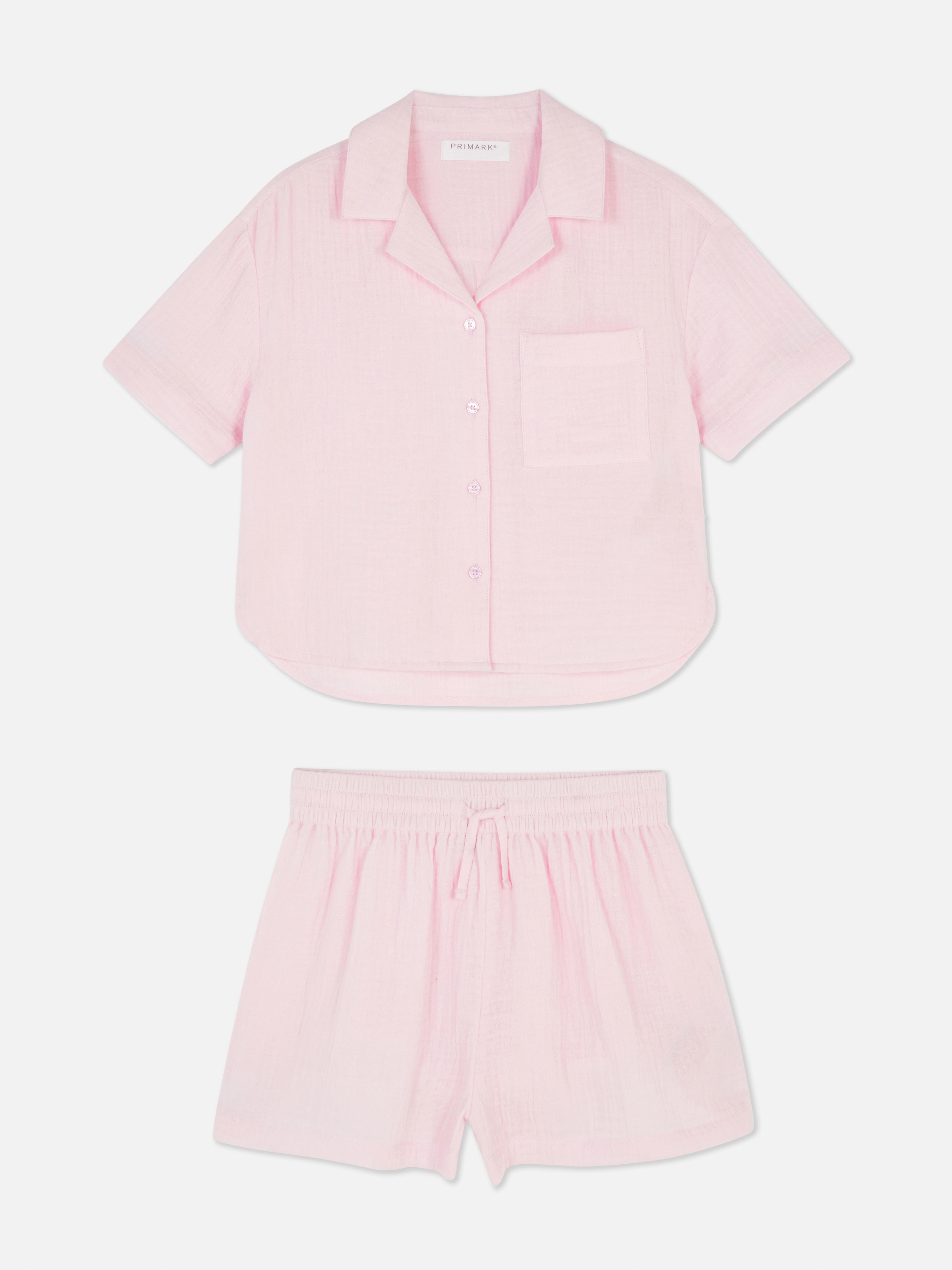 Conjunto camisa larga/calções