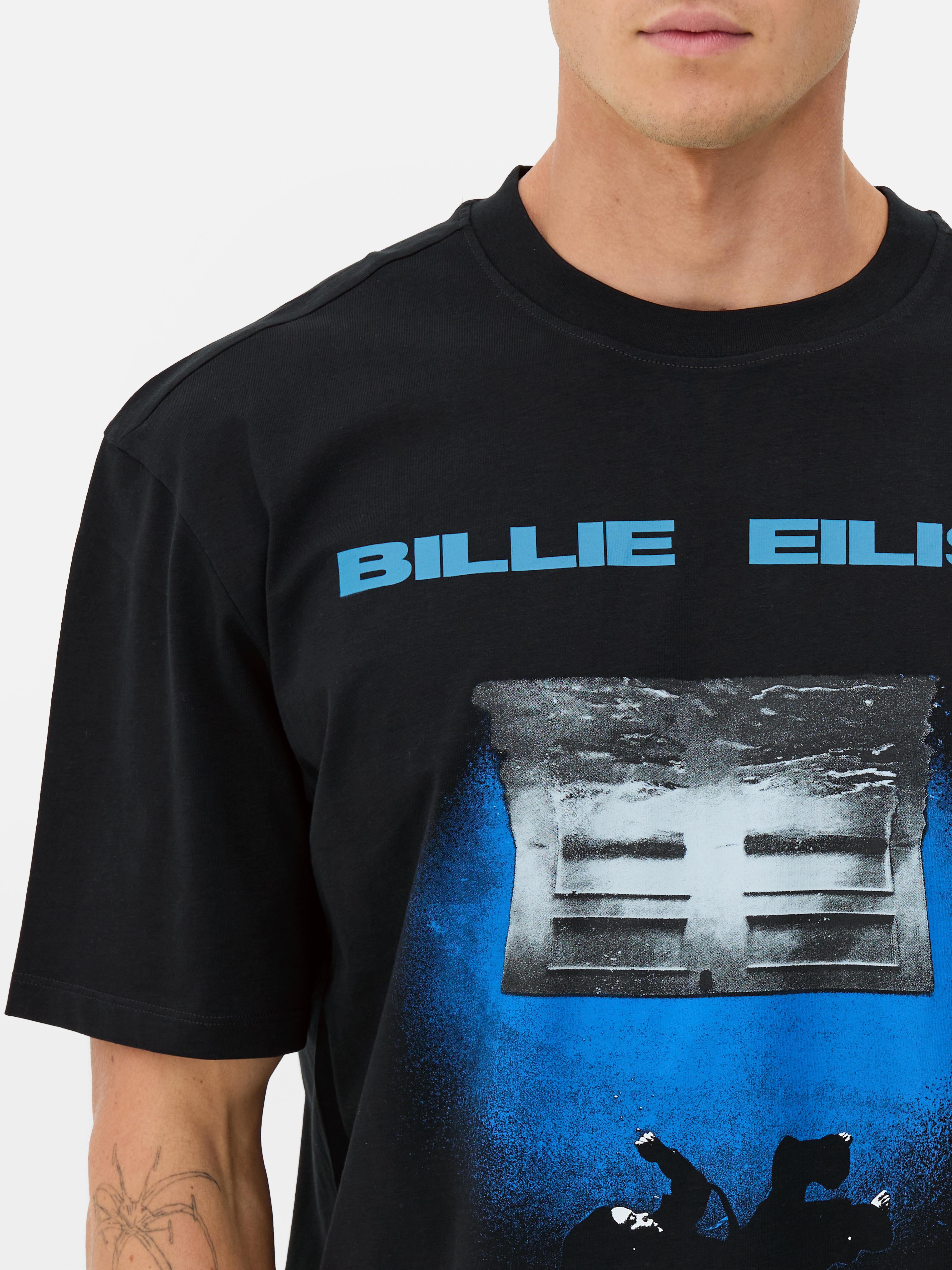 T-shirt met print Billie Eilish