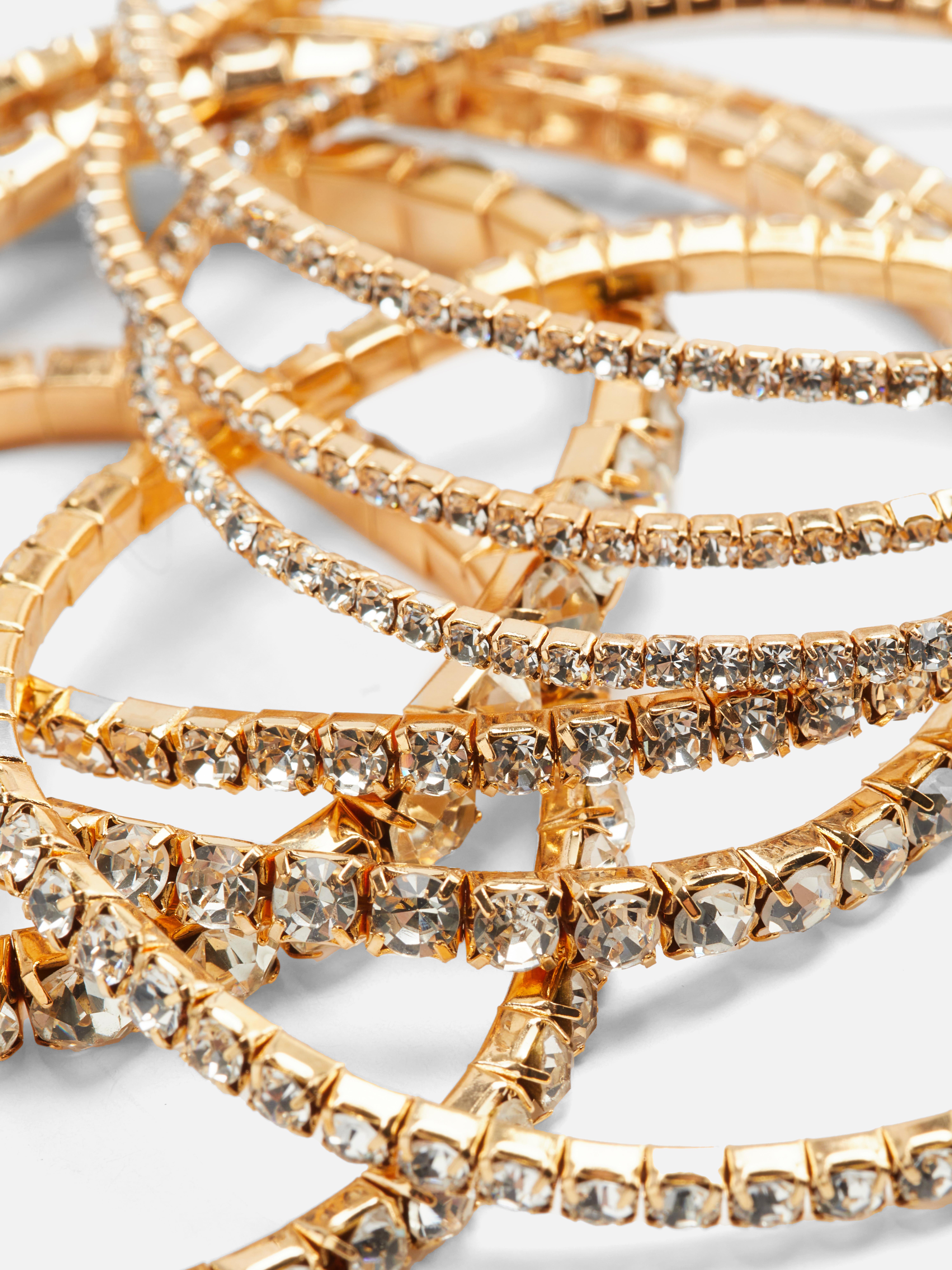 Bracelet à strass The Edit