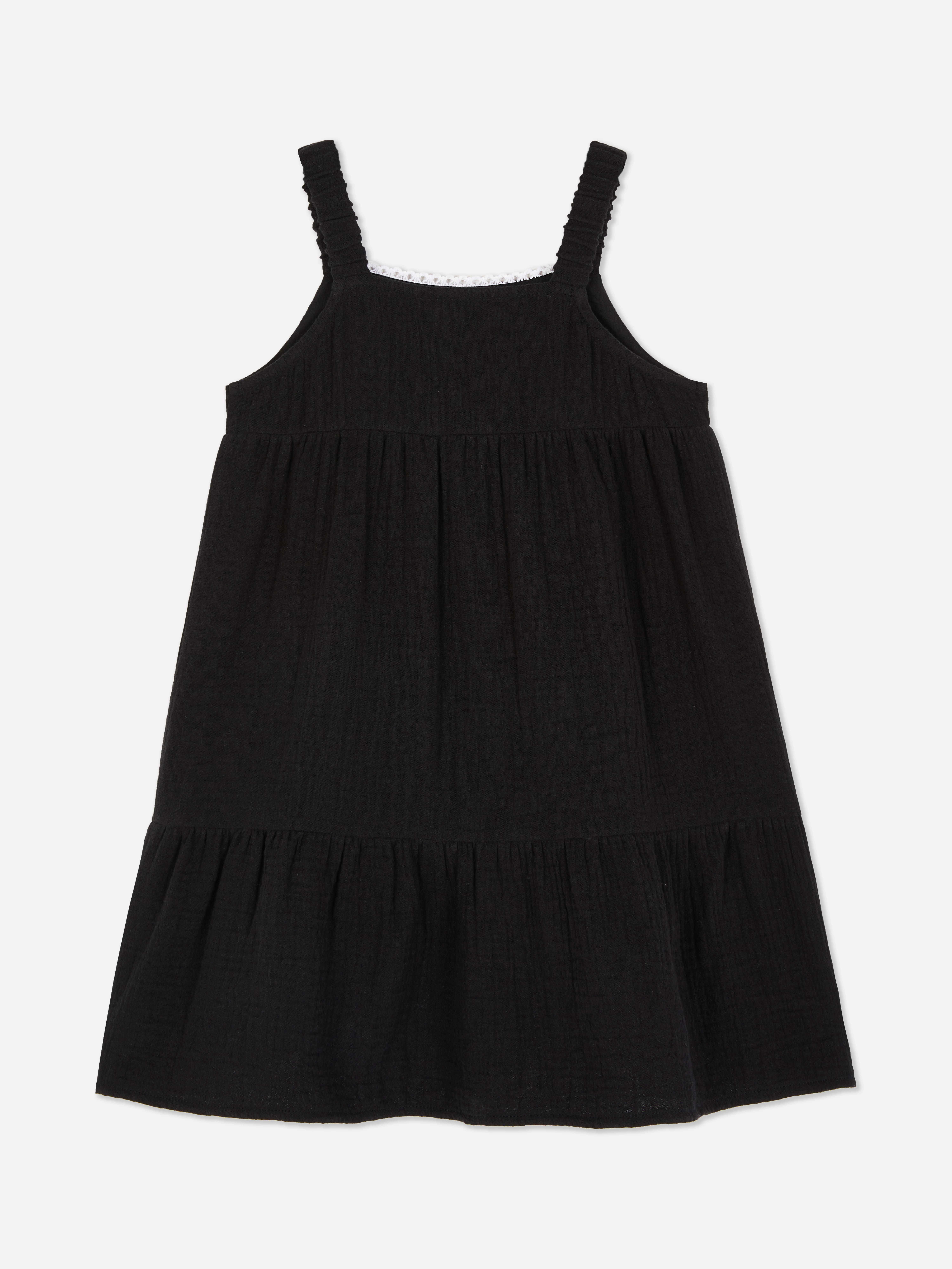 Sommerkleid mit Blumenstickerei