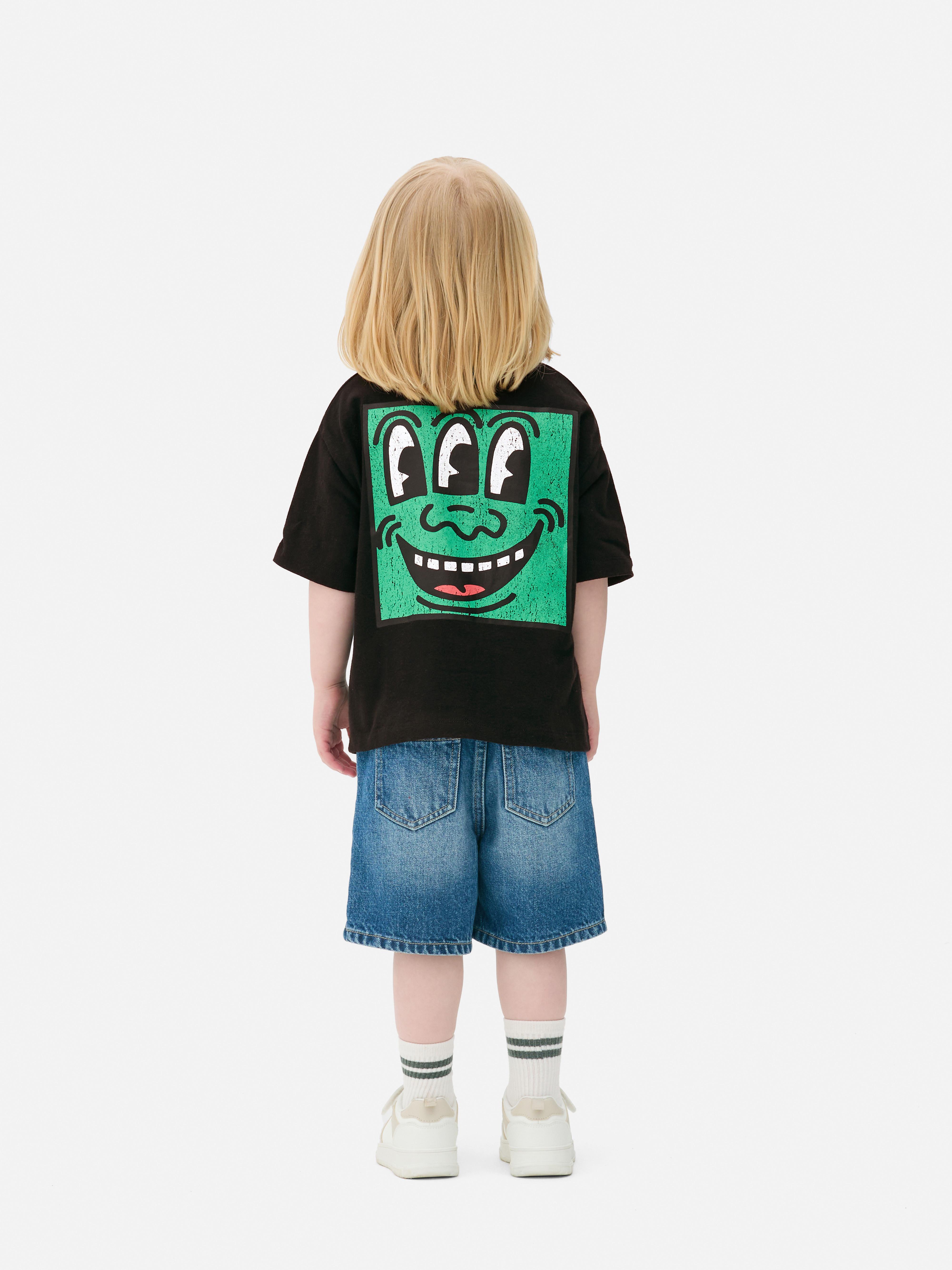 Keith Haring Three Eyed Face T-Shirt