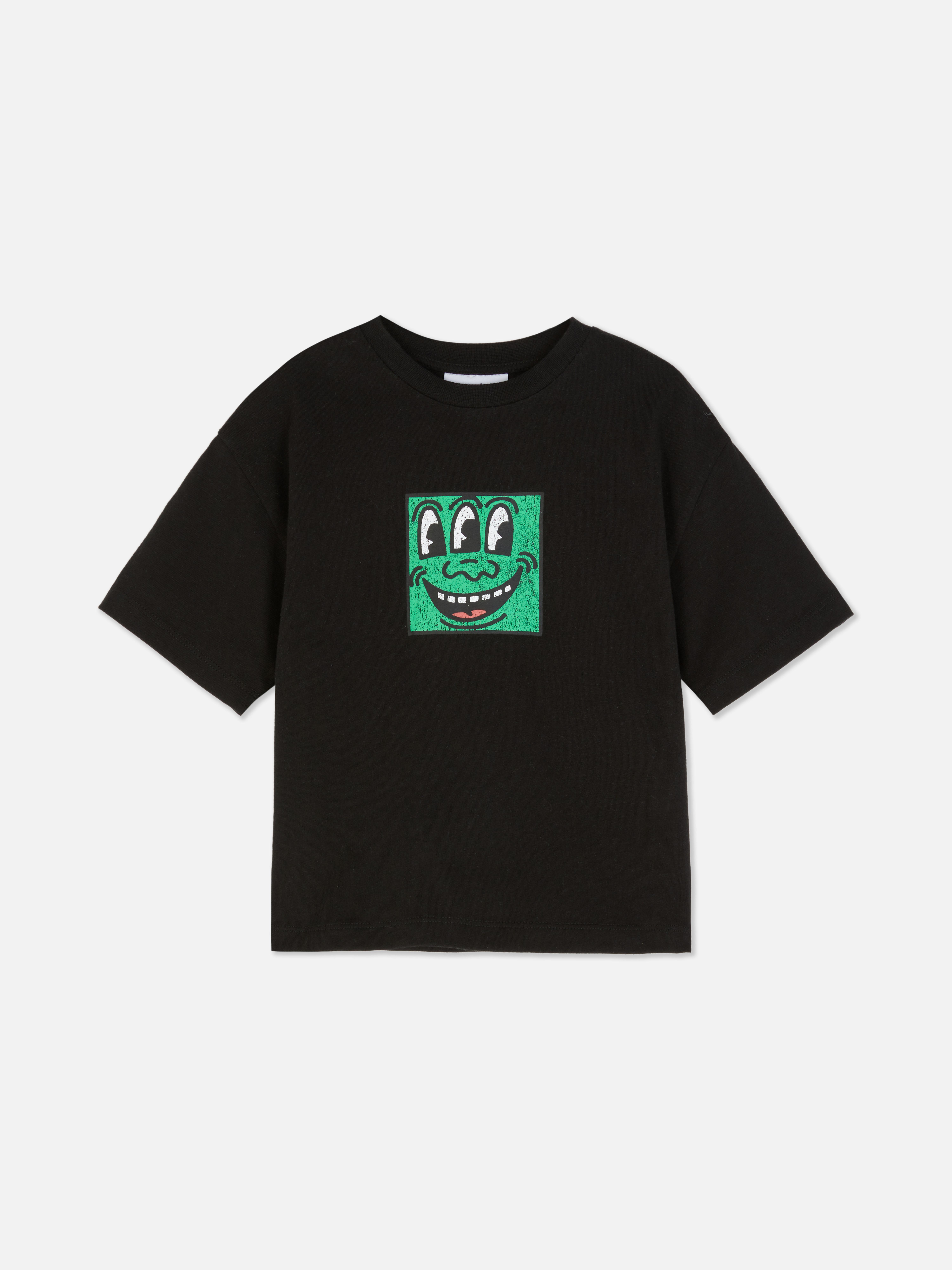 Keith Haring Three Eyed Face T-Shirt
