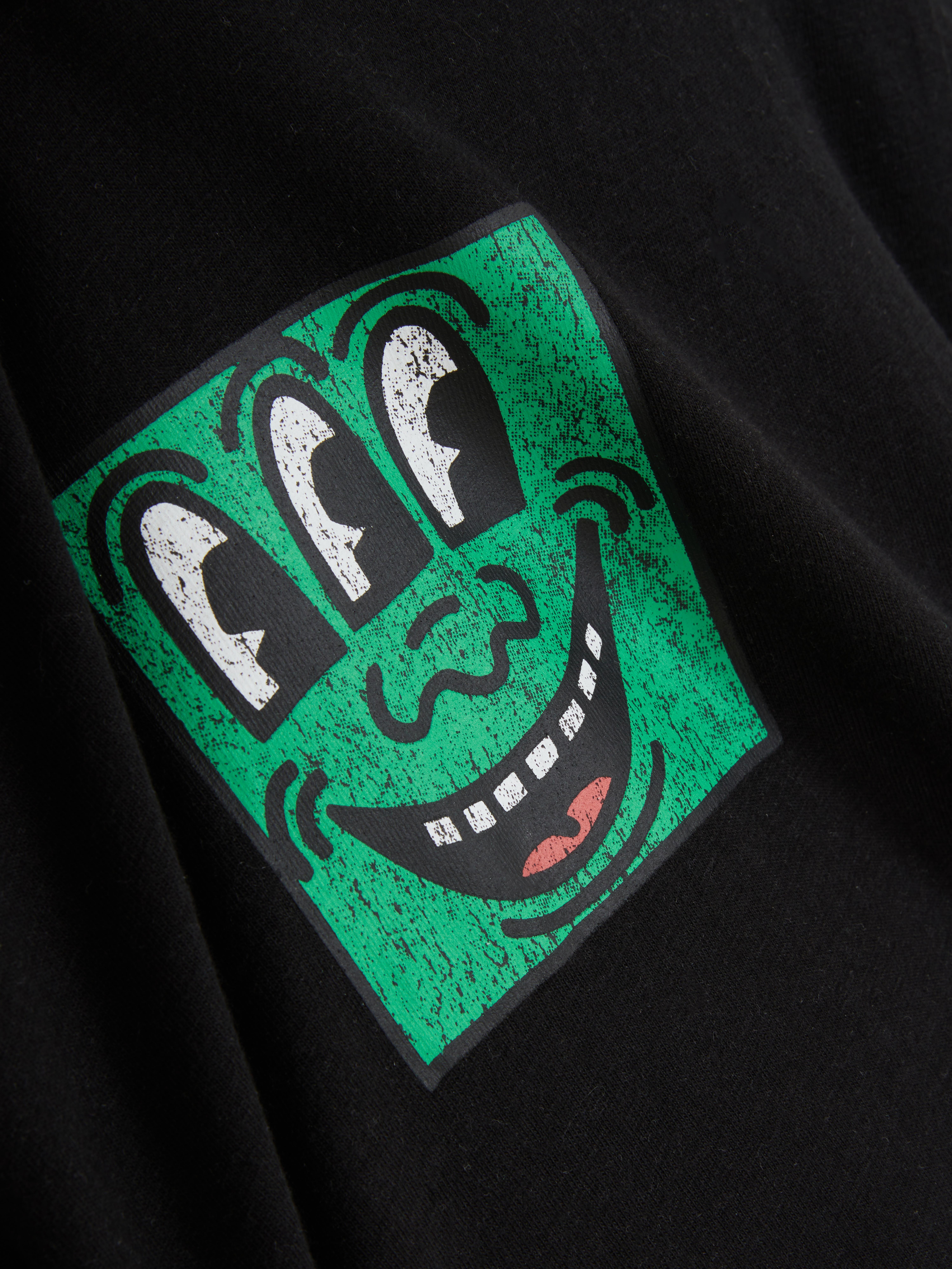 Keith Haring Three Eyed Face T-Shirt