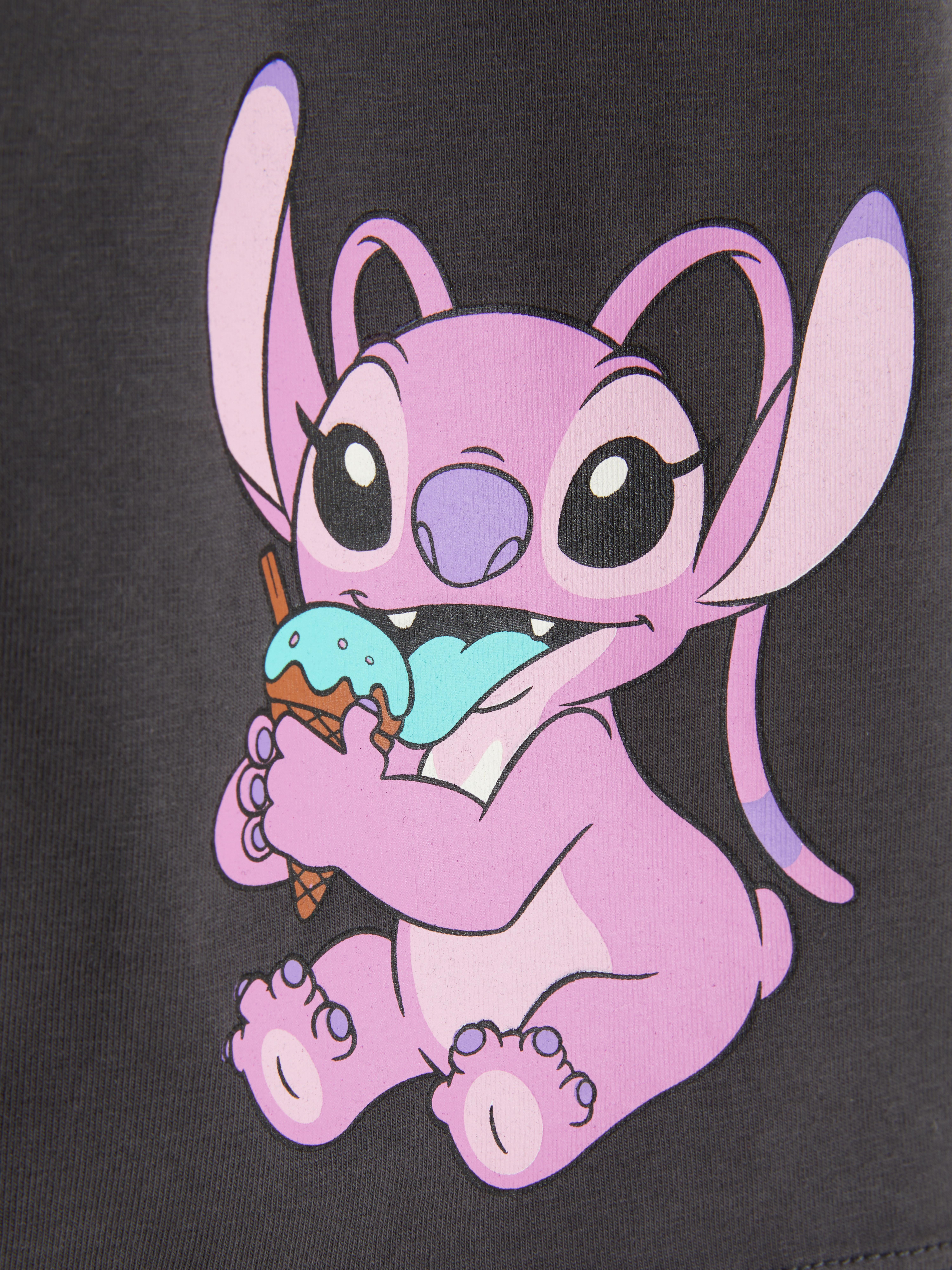 T-shirt Lilo & Stitch Tie-dye Rose - Taille Unique Adulte | 100% Coton | Licence Officielle