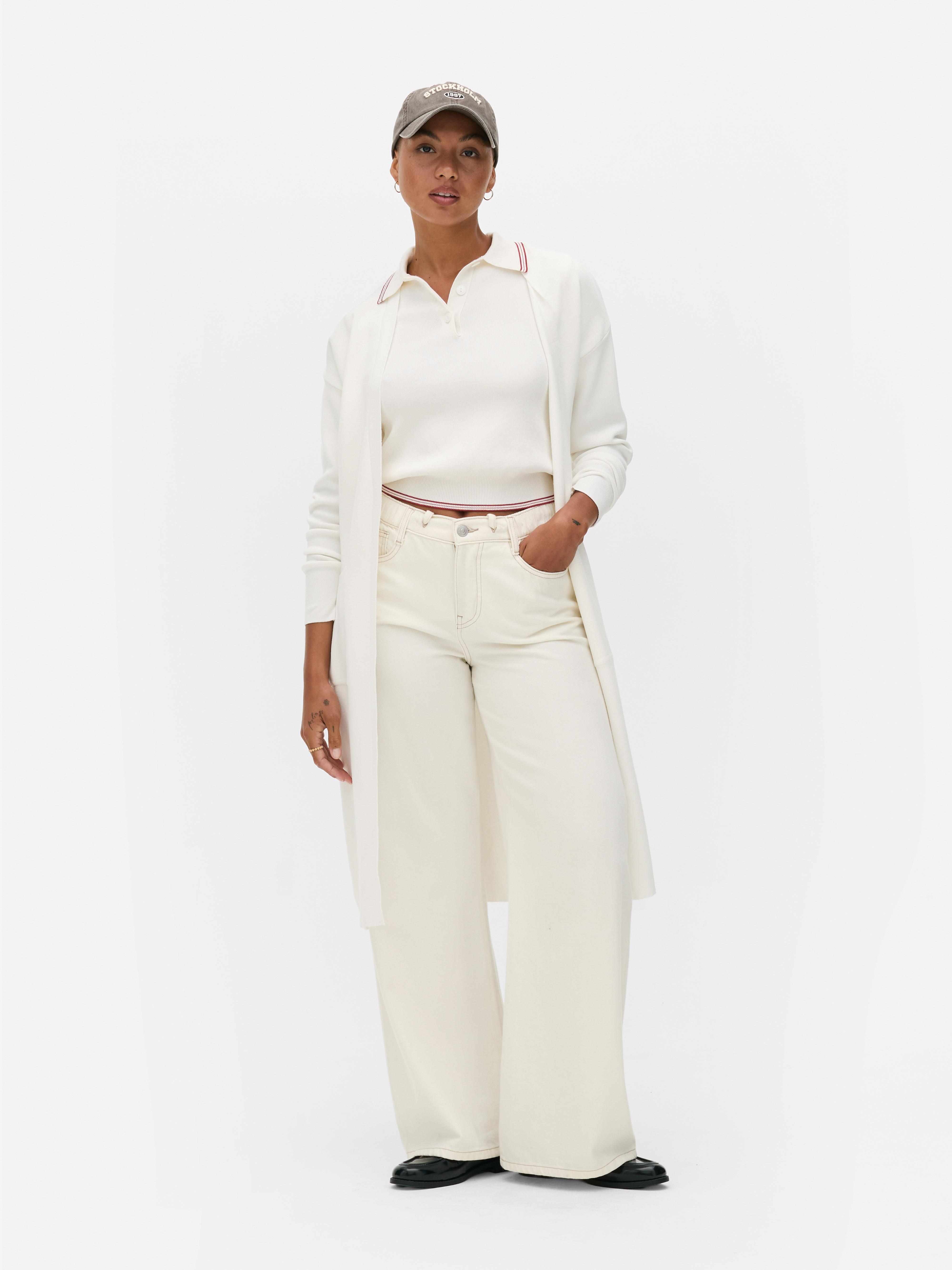 Soft Longline Maxi Cardigan Ivory
