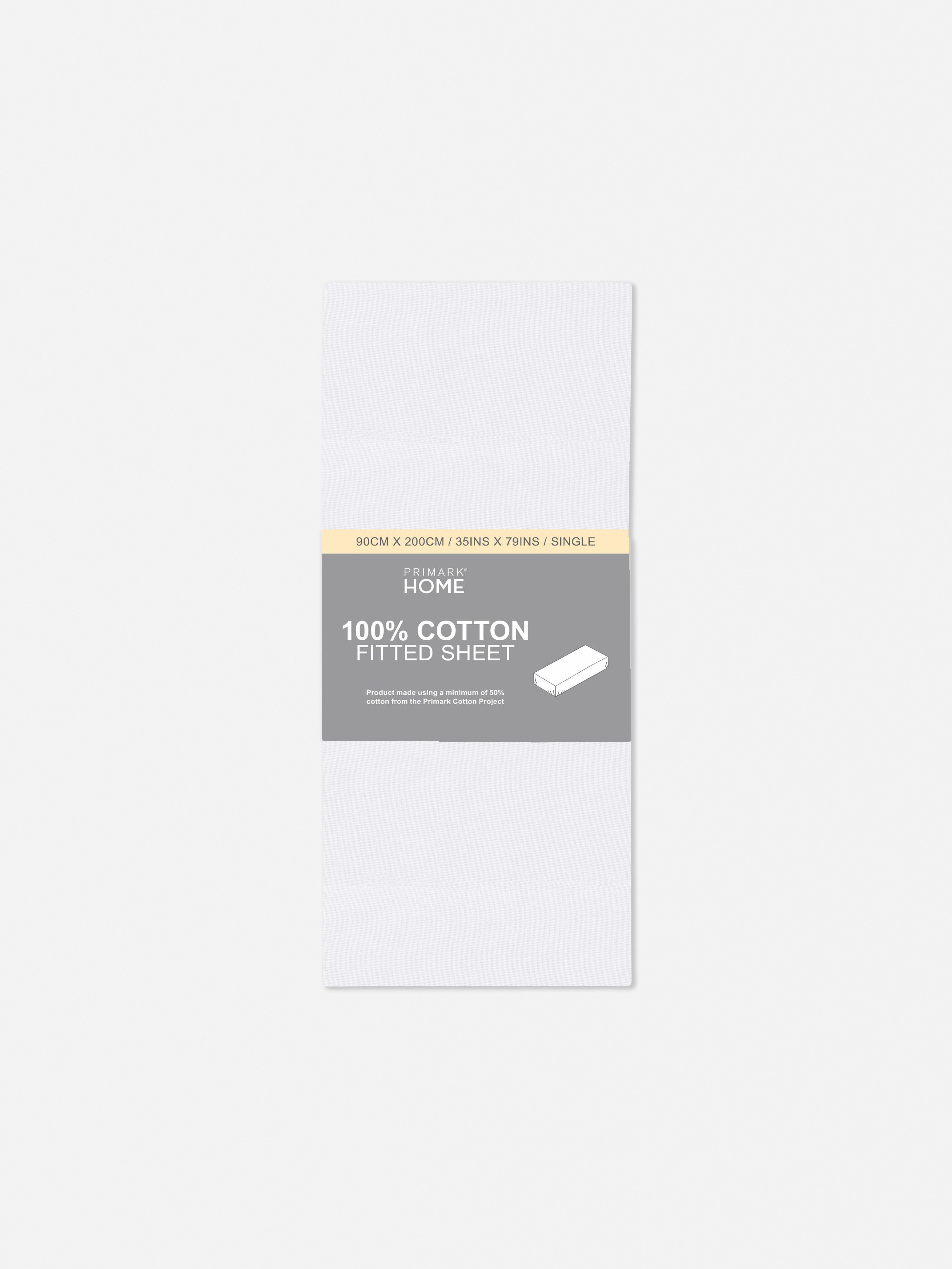 Sateen Single Fitted Sheet