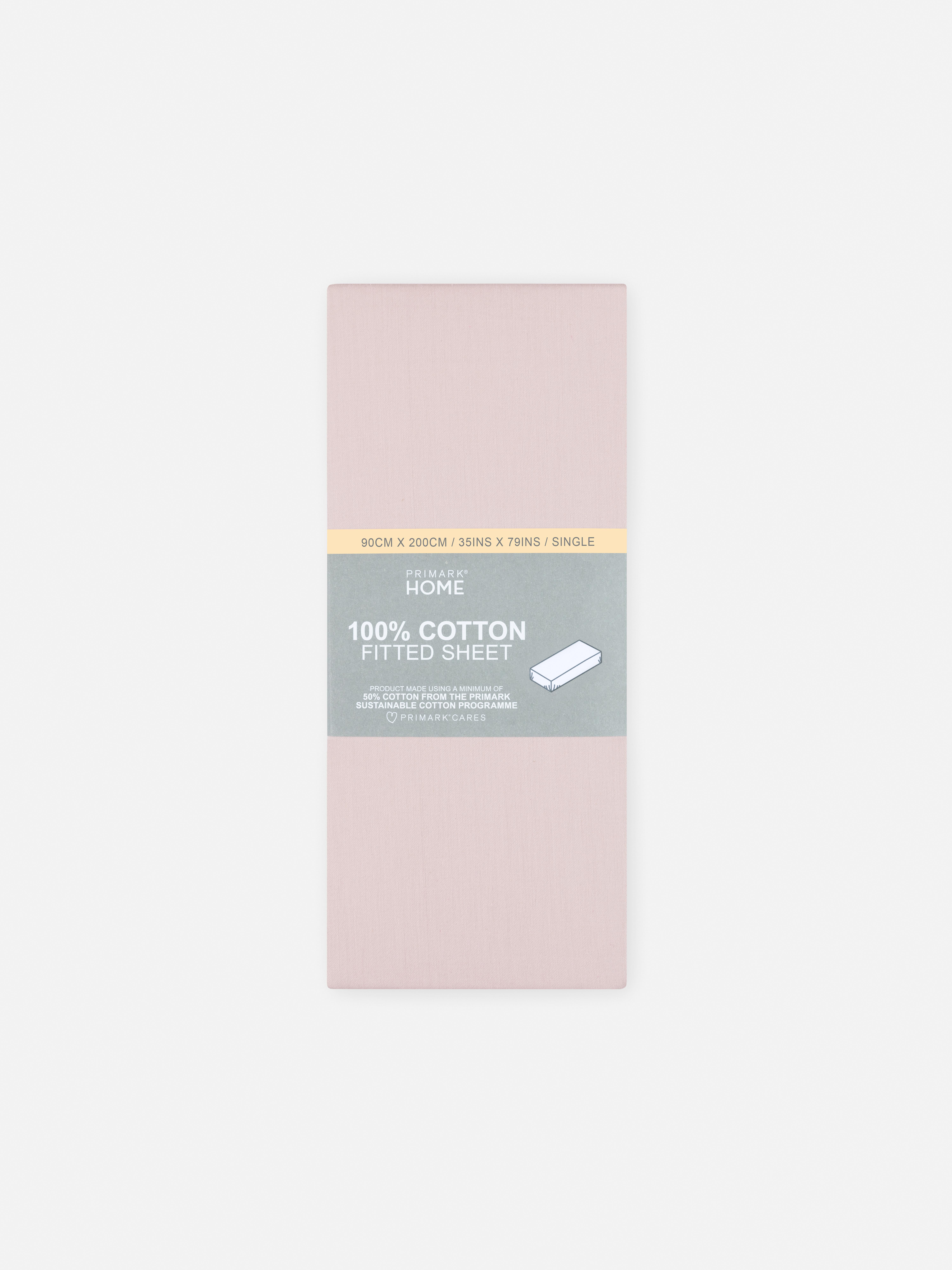 Sateen Single Fitted Sheet