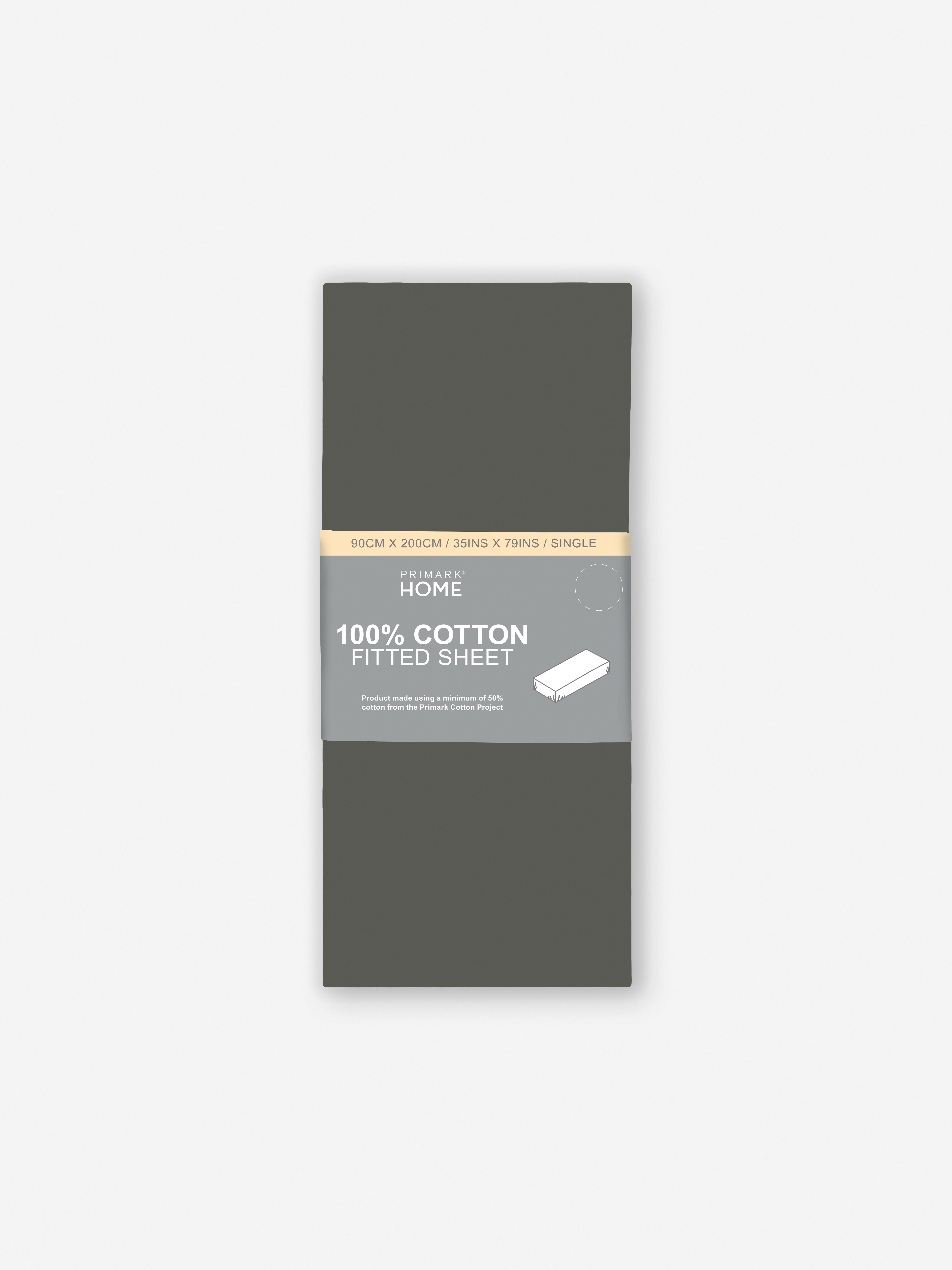 Sateen Single Fitted Sheet
