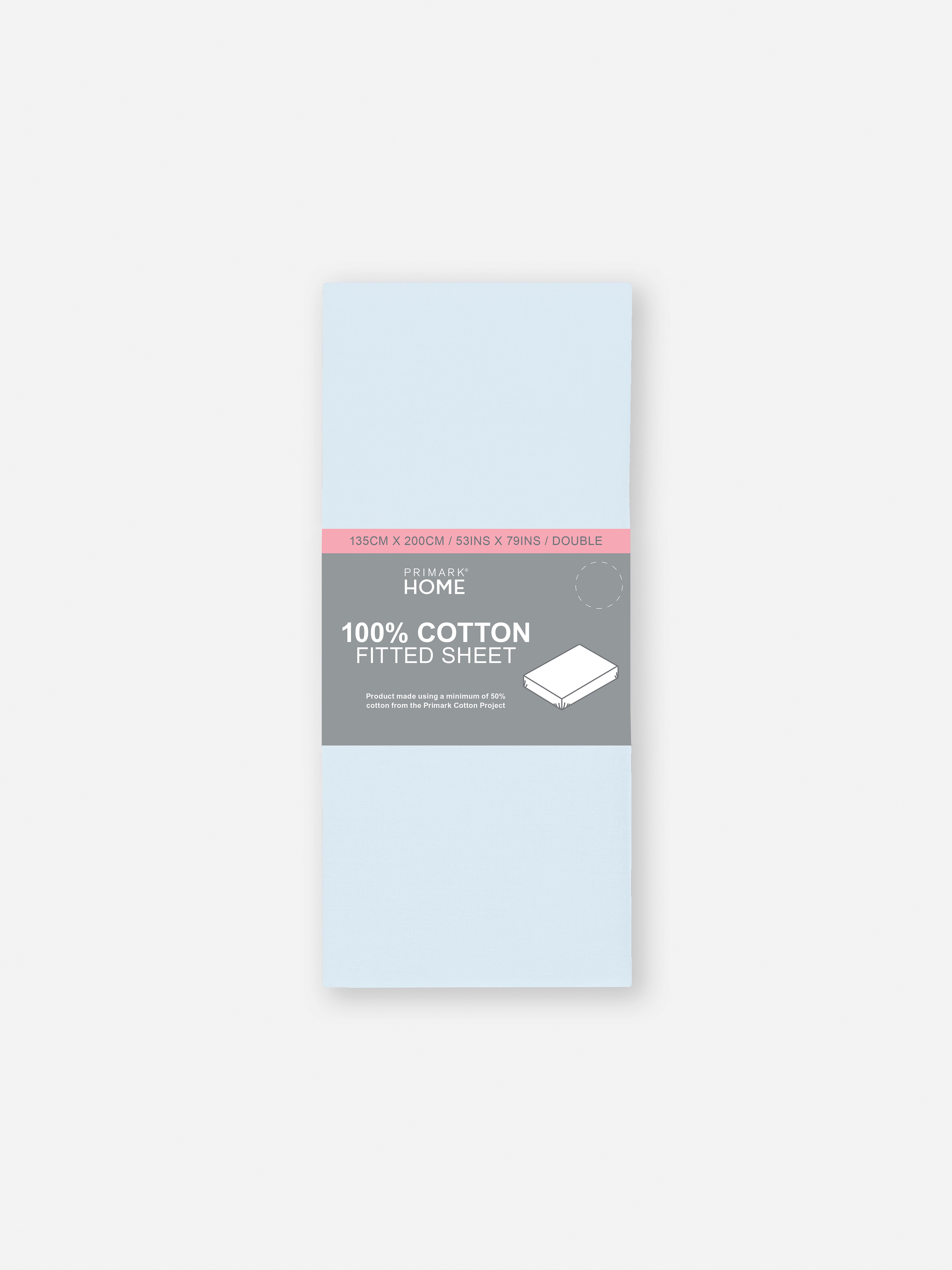 Sateen Double Fitted Sheet