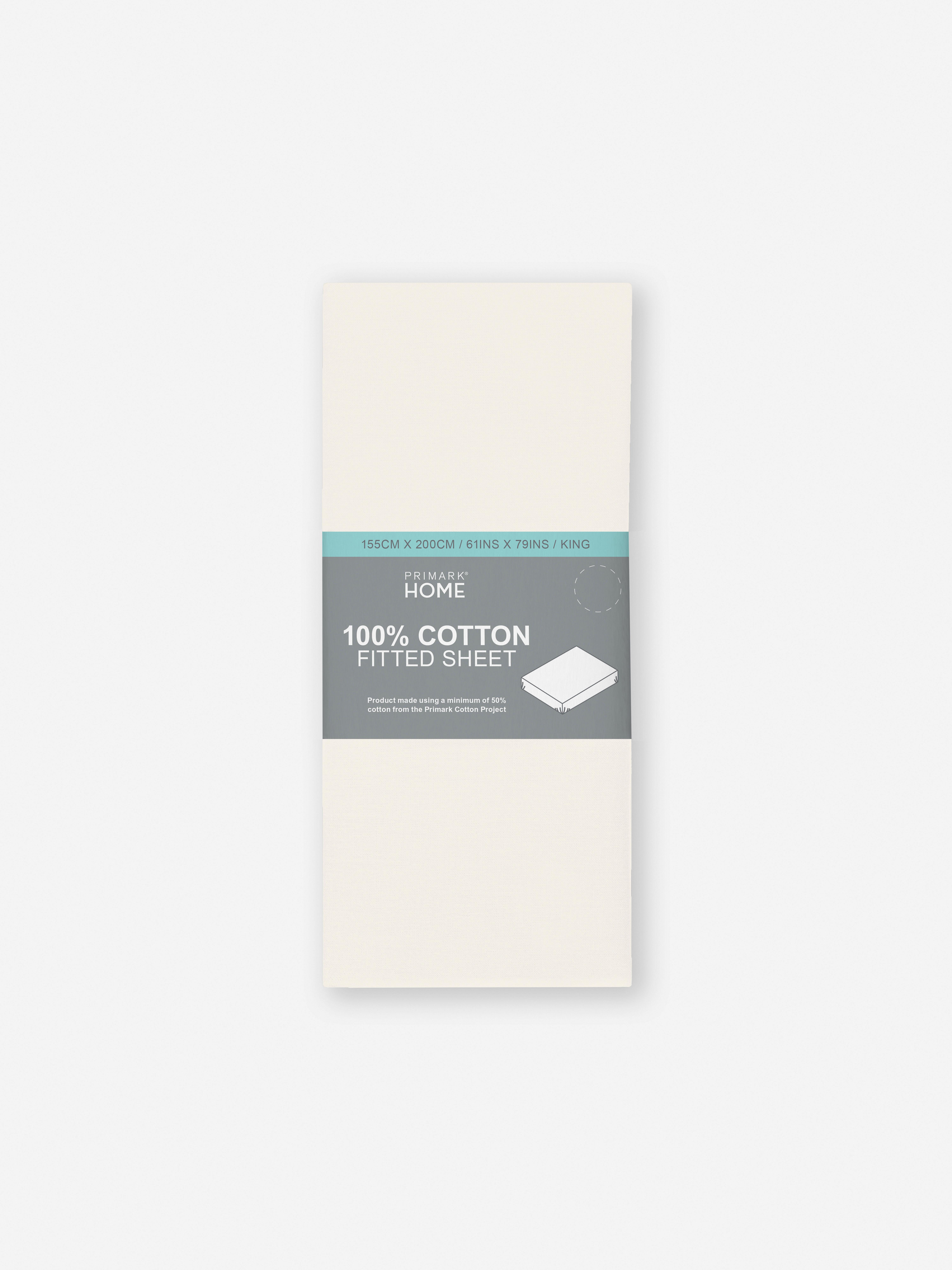 King Sateen Fitted Sheet