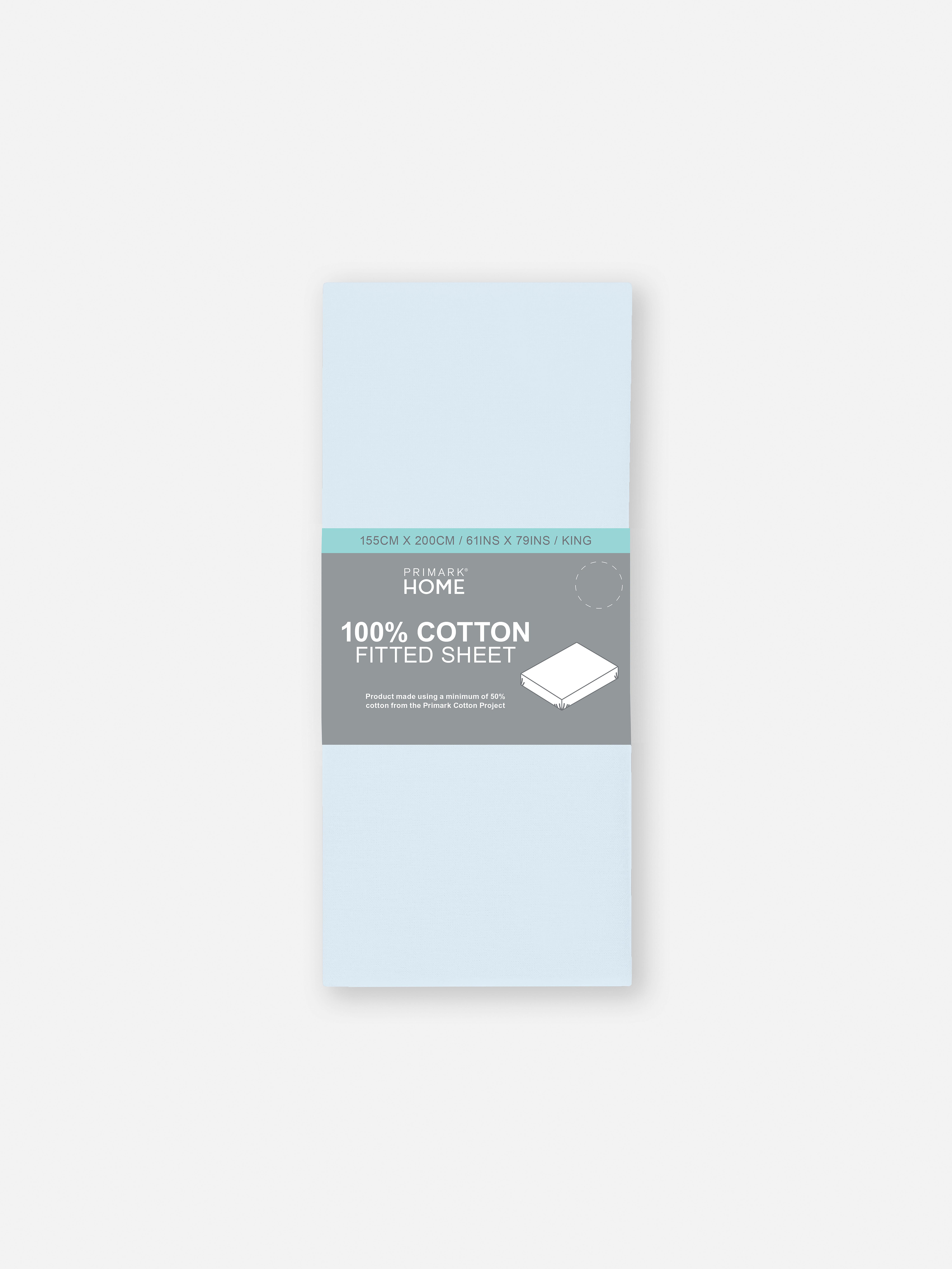 King Sateen Fitted Sheet
