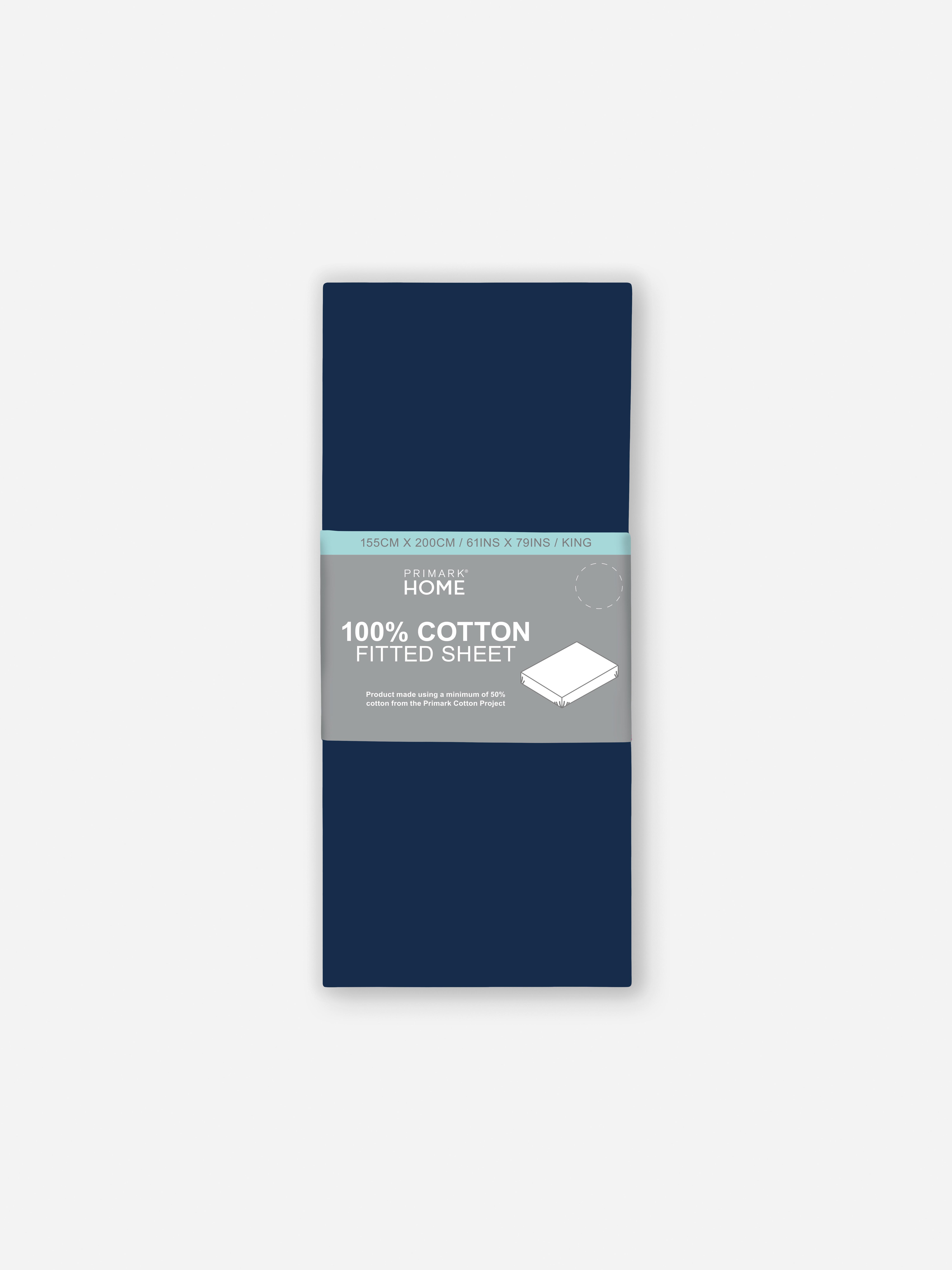 King Sateen Fitted Sheet